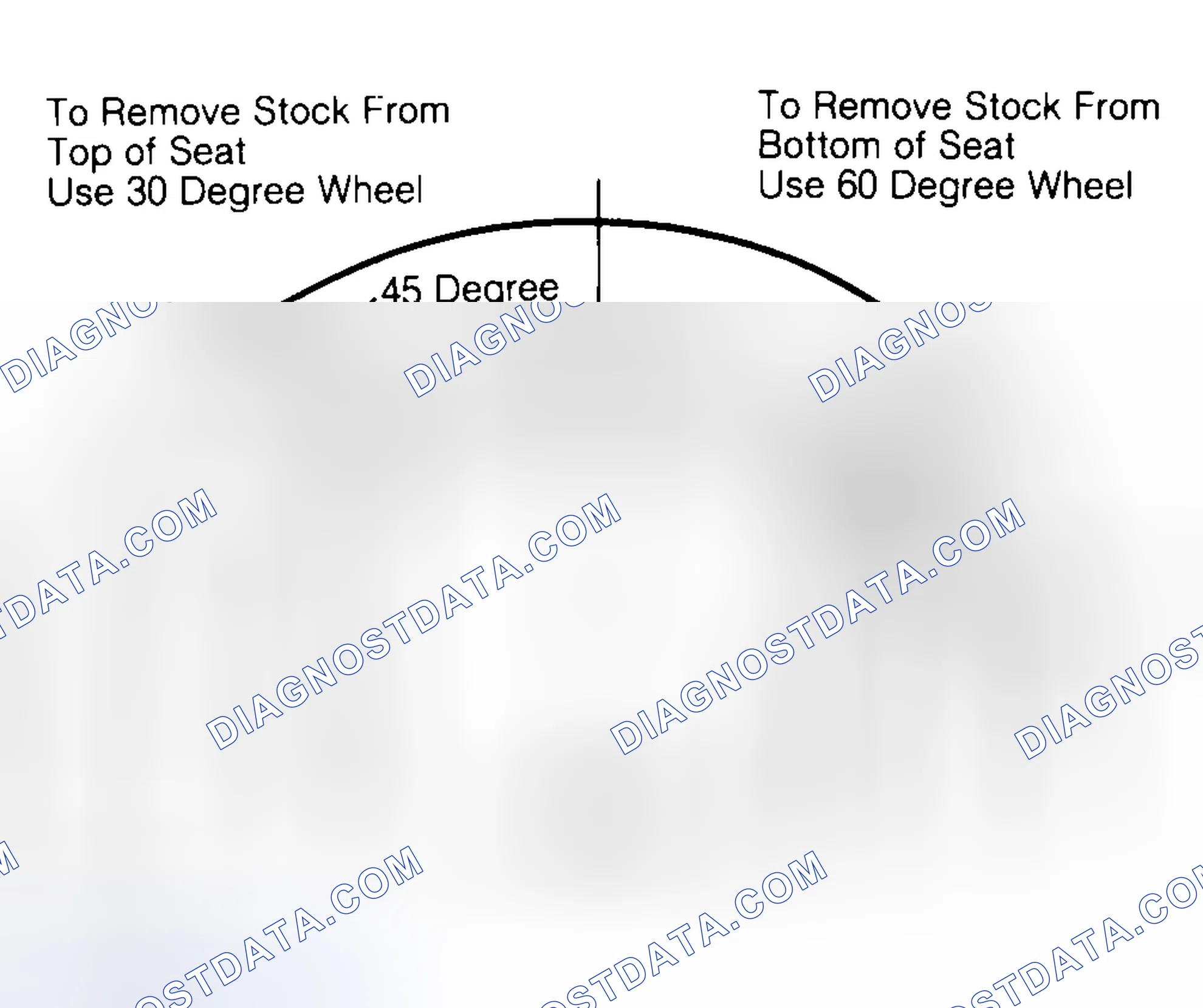 Scheme 19: Adjusting Valve Seat Width