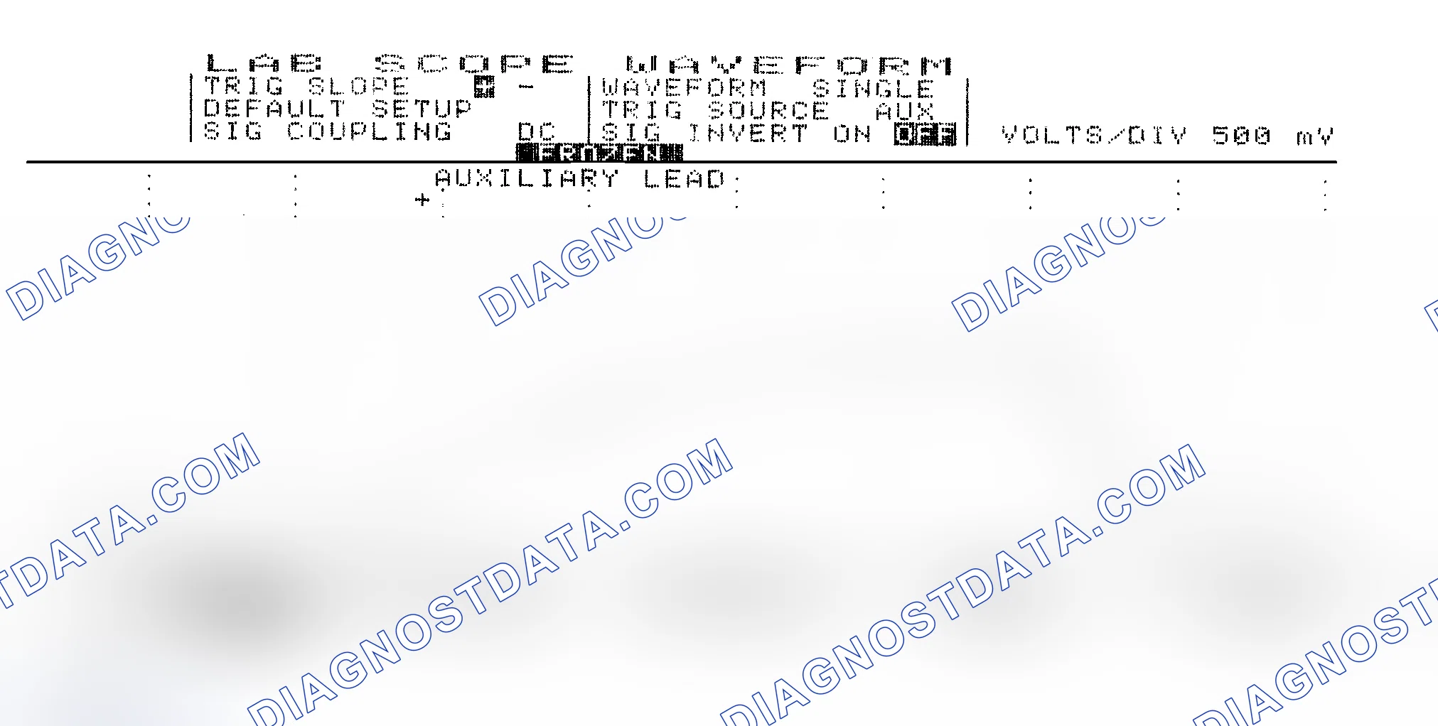 Scheme 14: Single Injector w/Excessive Current Flow - Current Pattern