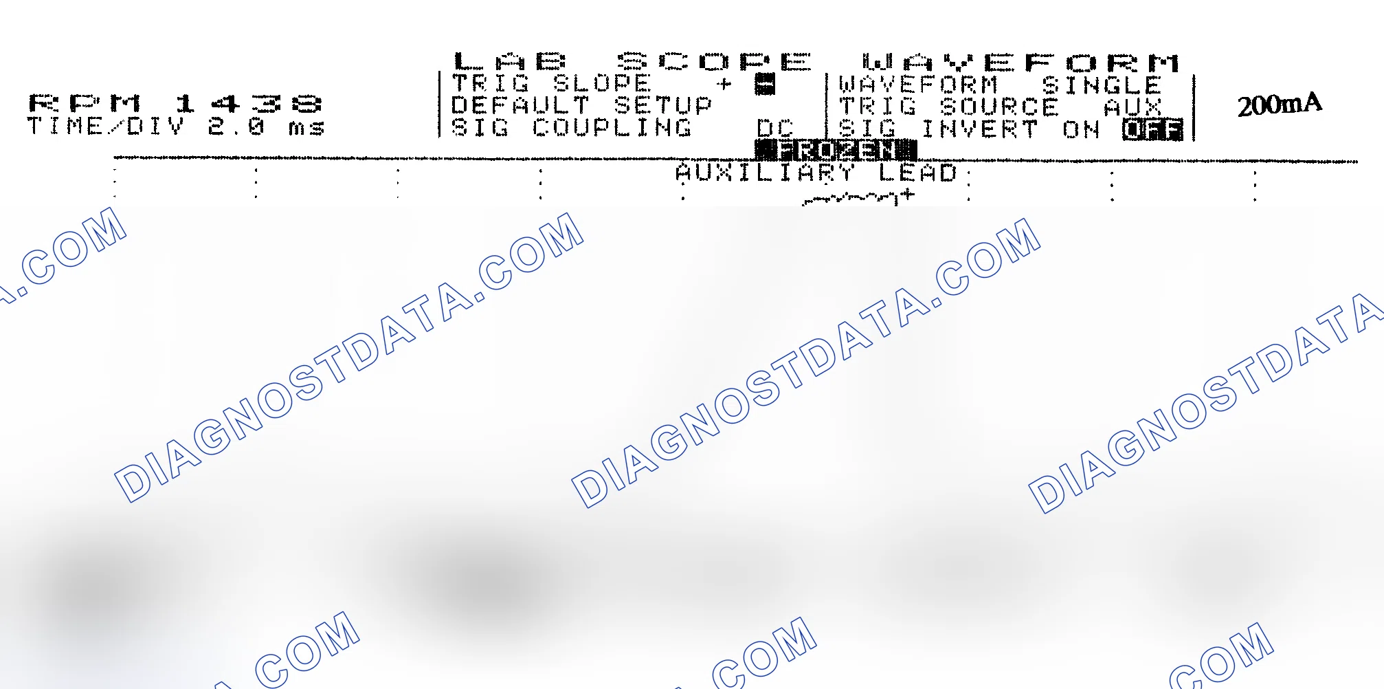 Scheme 15: Single Injector w/Normal Current Flow - Current Pattern
