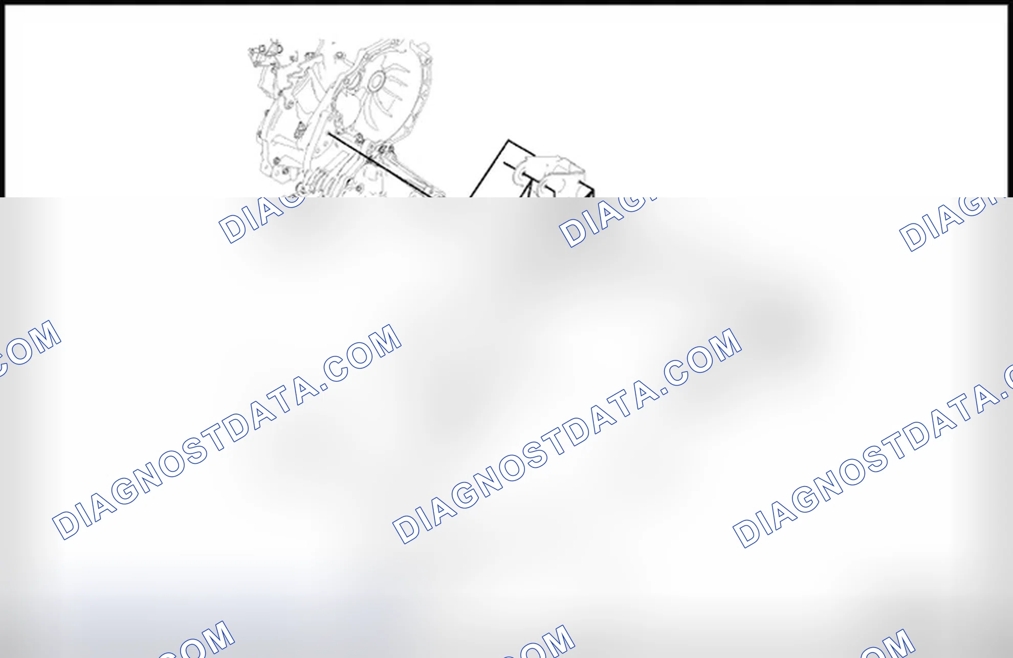 Transmission Rear Mount Assembly Replace