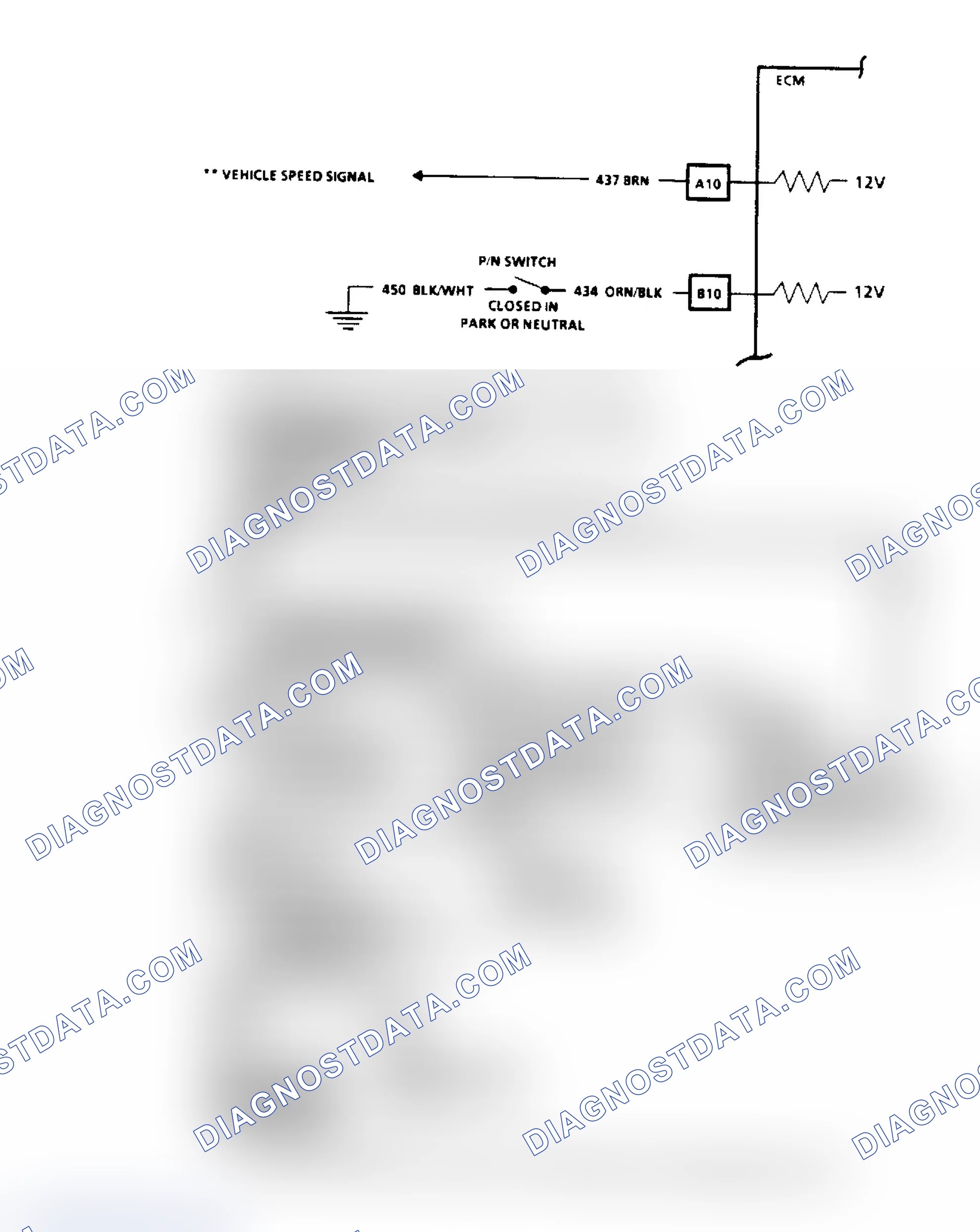 Scheme 129: Code 24 - Vehicle Speed Sensor Fault ("SCAN" Diagnostics)
