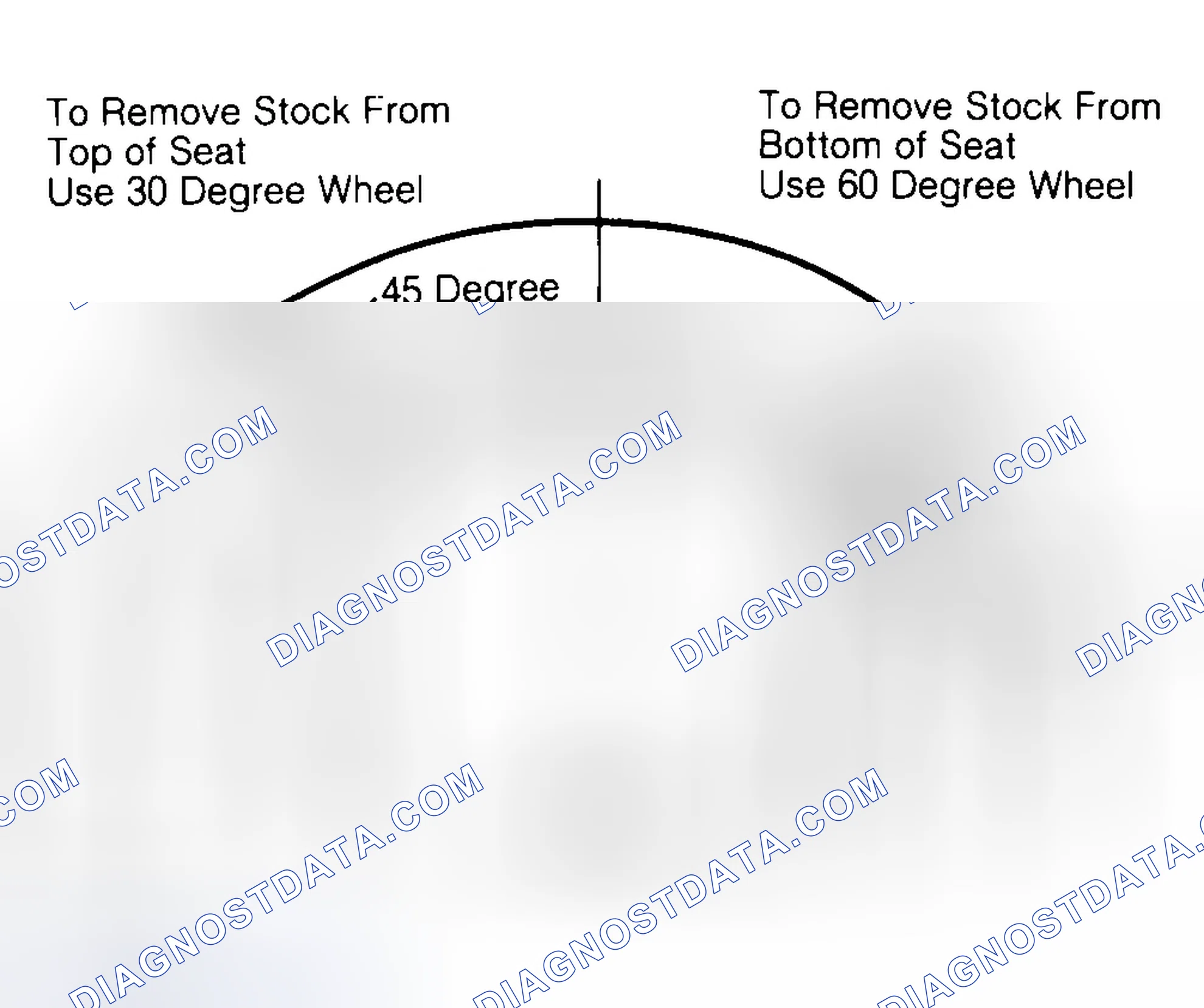 Scheme 19: Adjusting Valve Seat Width