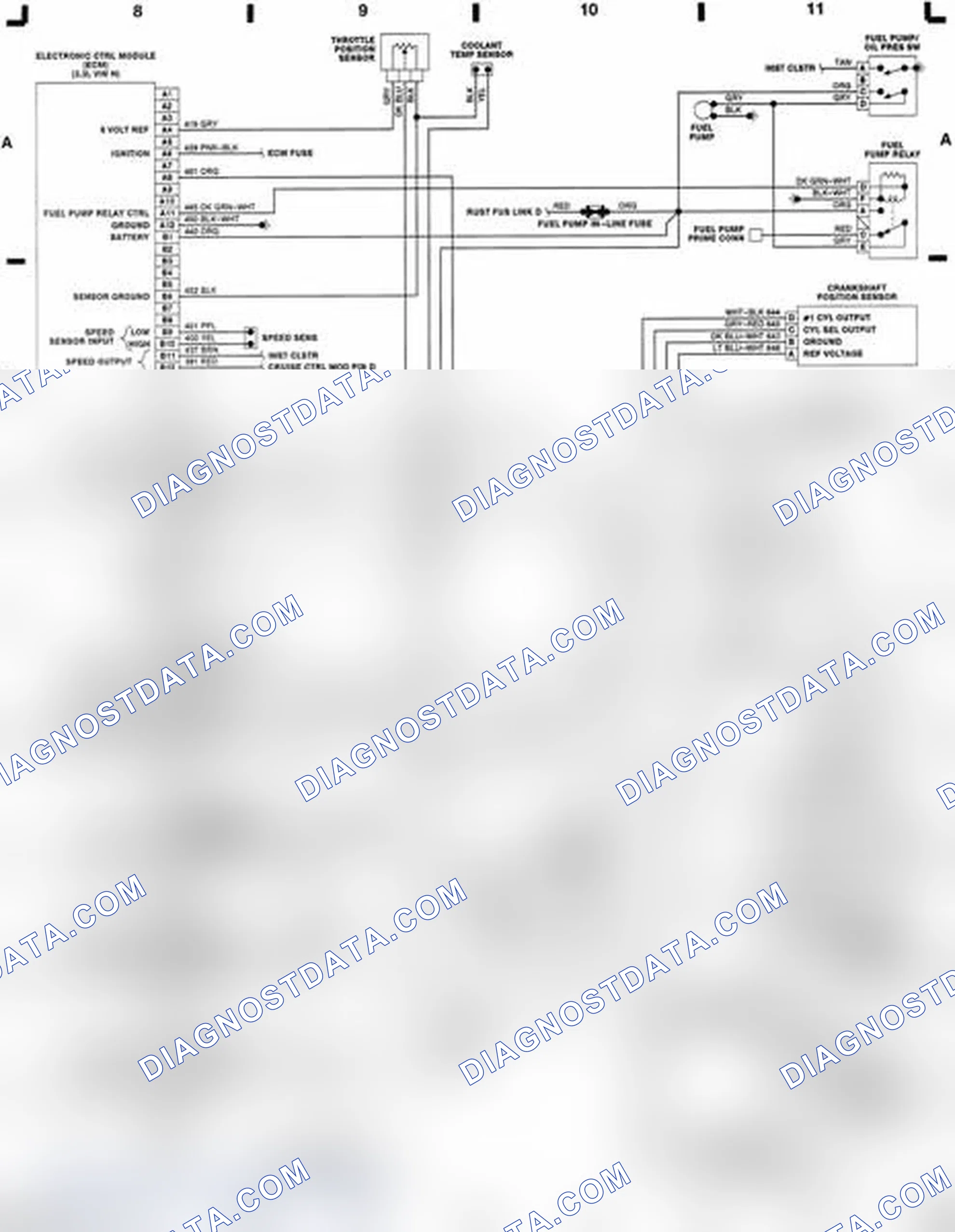 Scheme 22: 3.3L (VIN N) ECM Diagram (Century, Cutlass Ciera & Cutlass Cruiser)