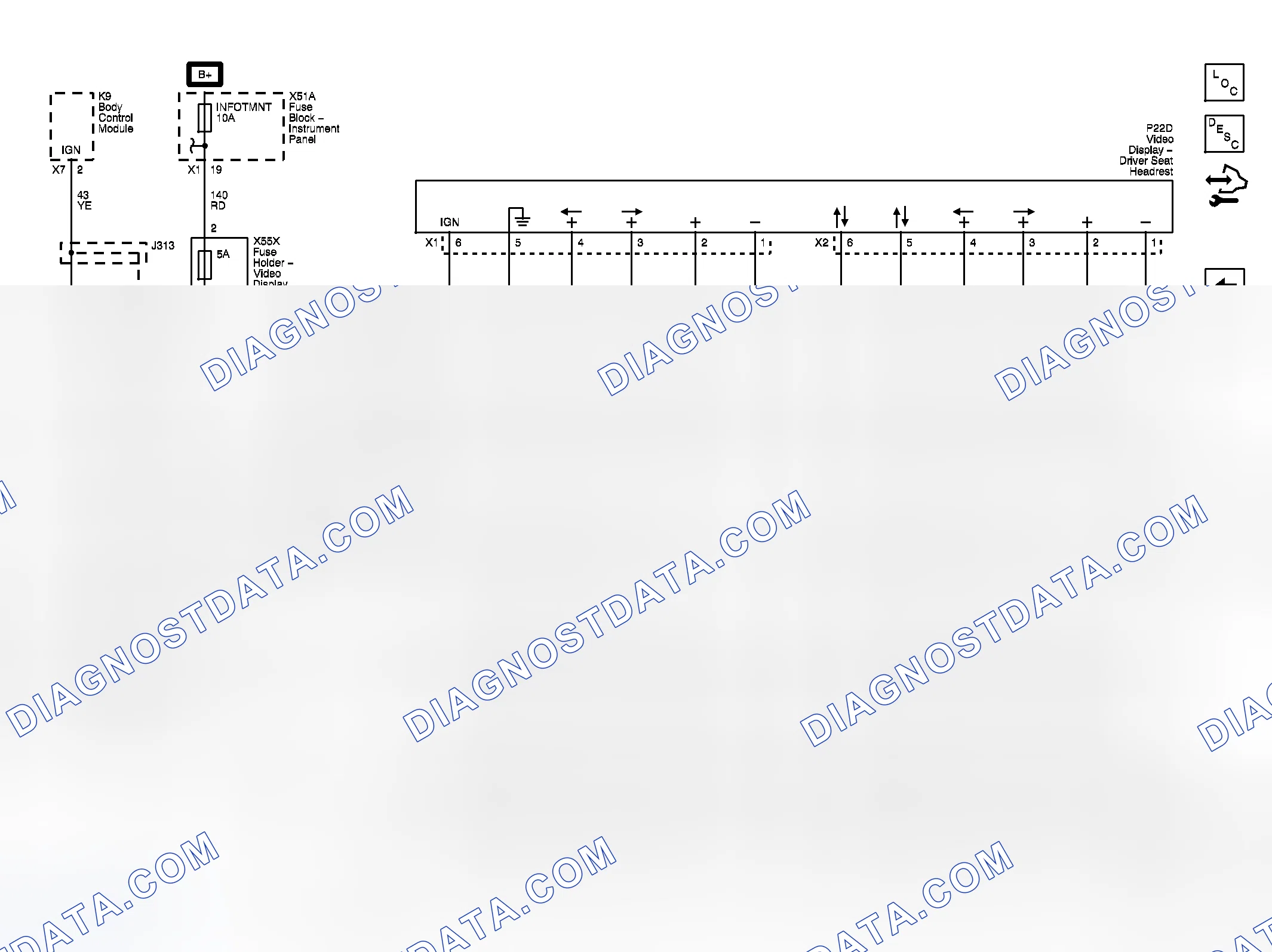 Scheme 14: Headrest DVD (SPO Accessory)