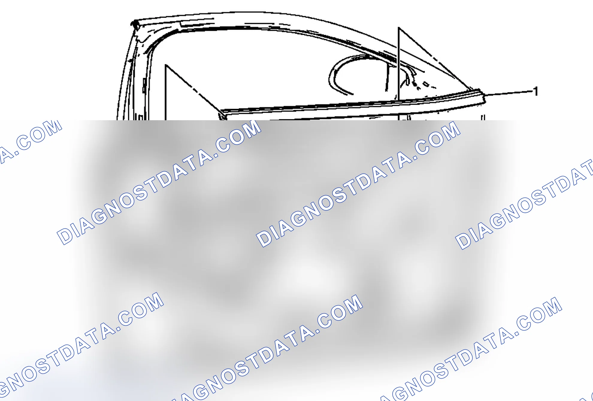 Scheme 18: Front Side Door Window Belt Inner Sealing Strip Replacement
