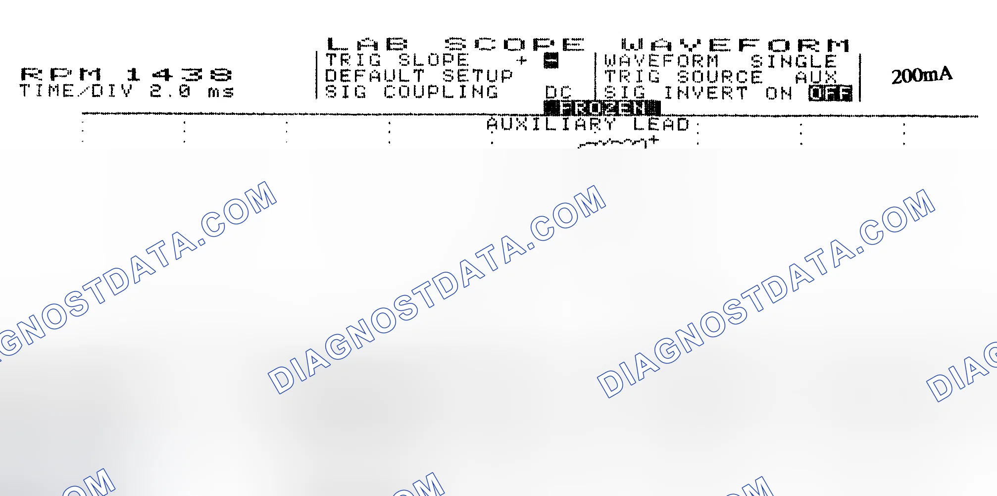 Scheme 15: Single Injector w/Normal Current Flow - Current Pattern
