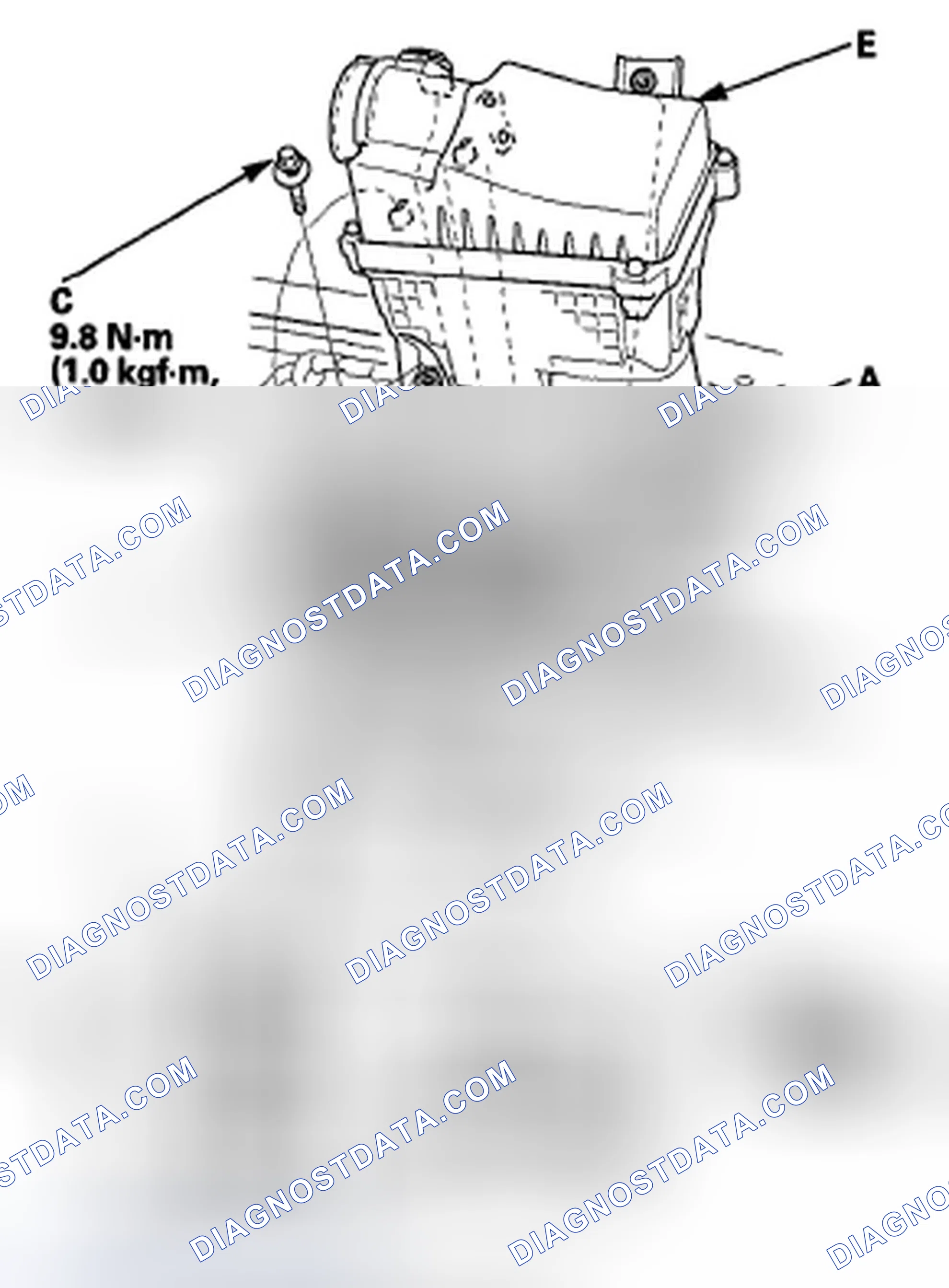 Scheme 363: Air Cleaner Removal/Installation