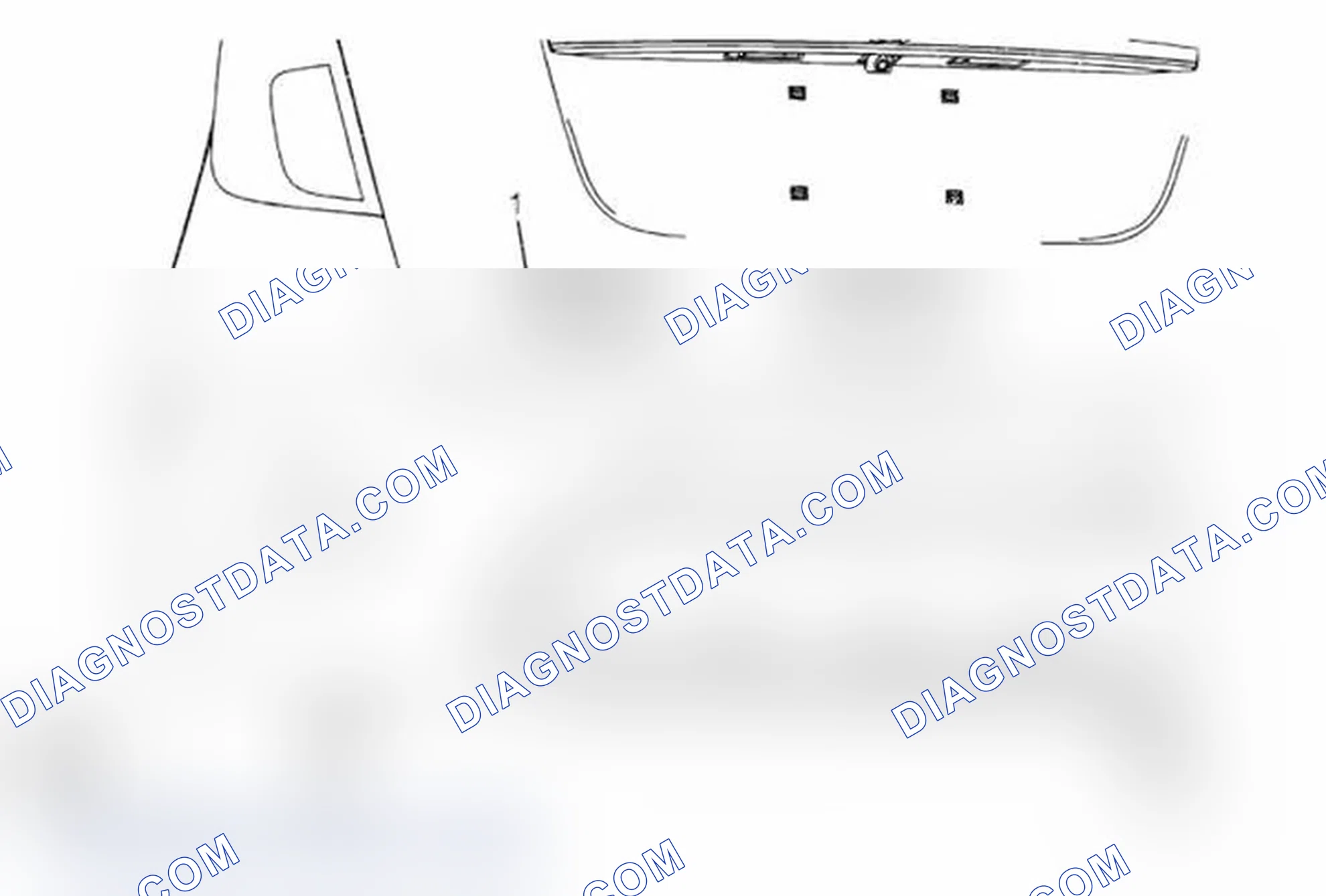 Scheme 23: Liftgate Emblem/Nameplate Replacement (Encore)