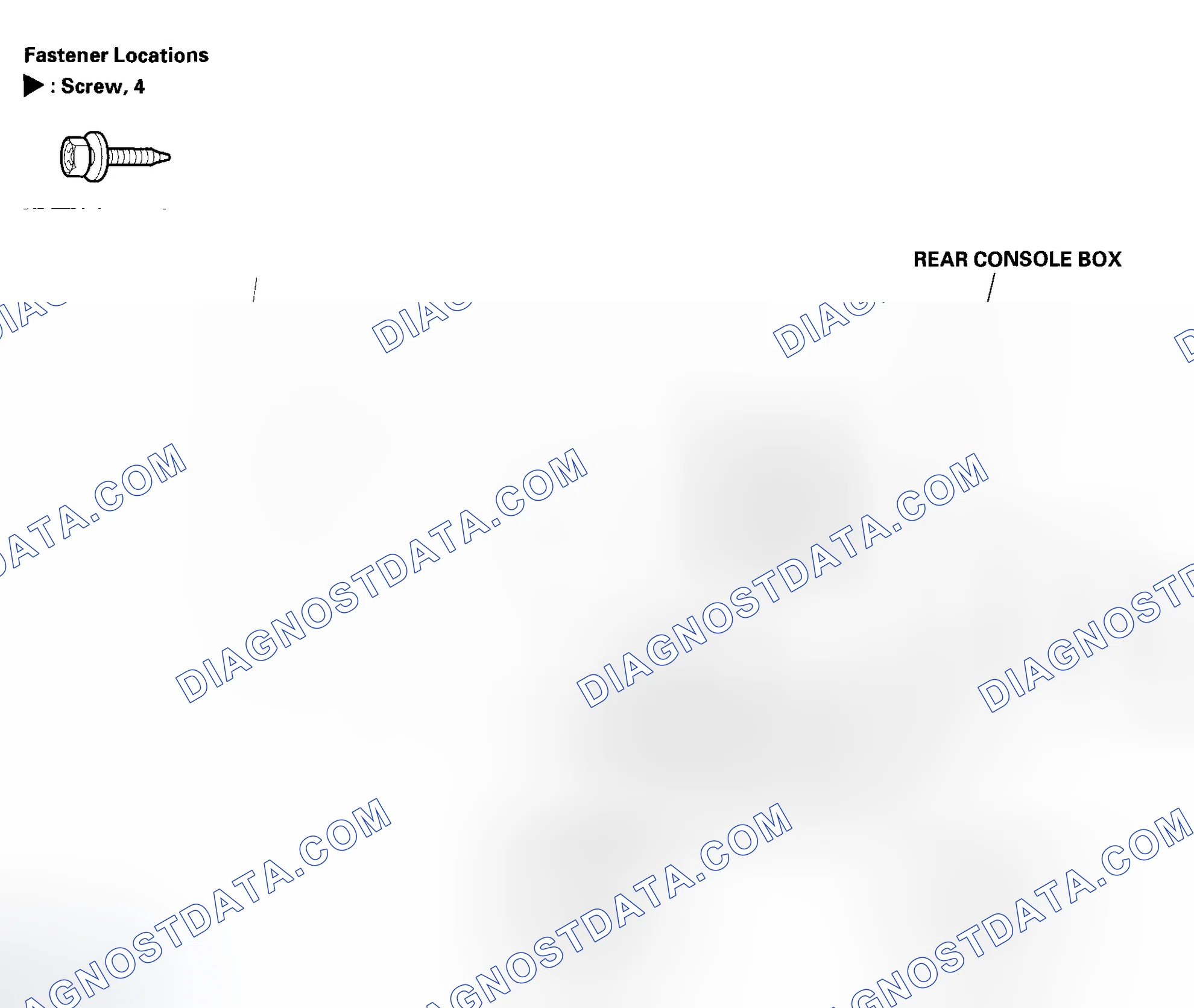 Scheme 10: Rear Console Box Replacement