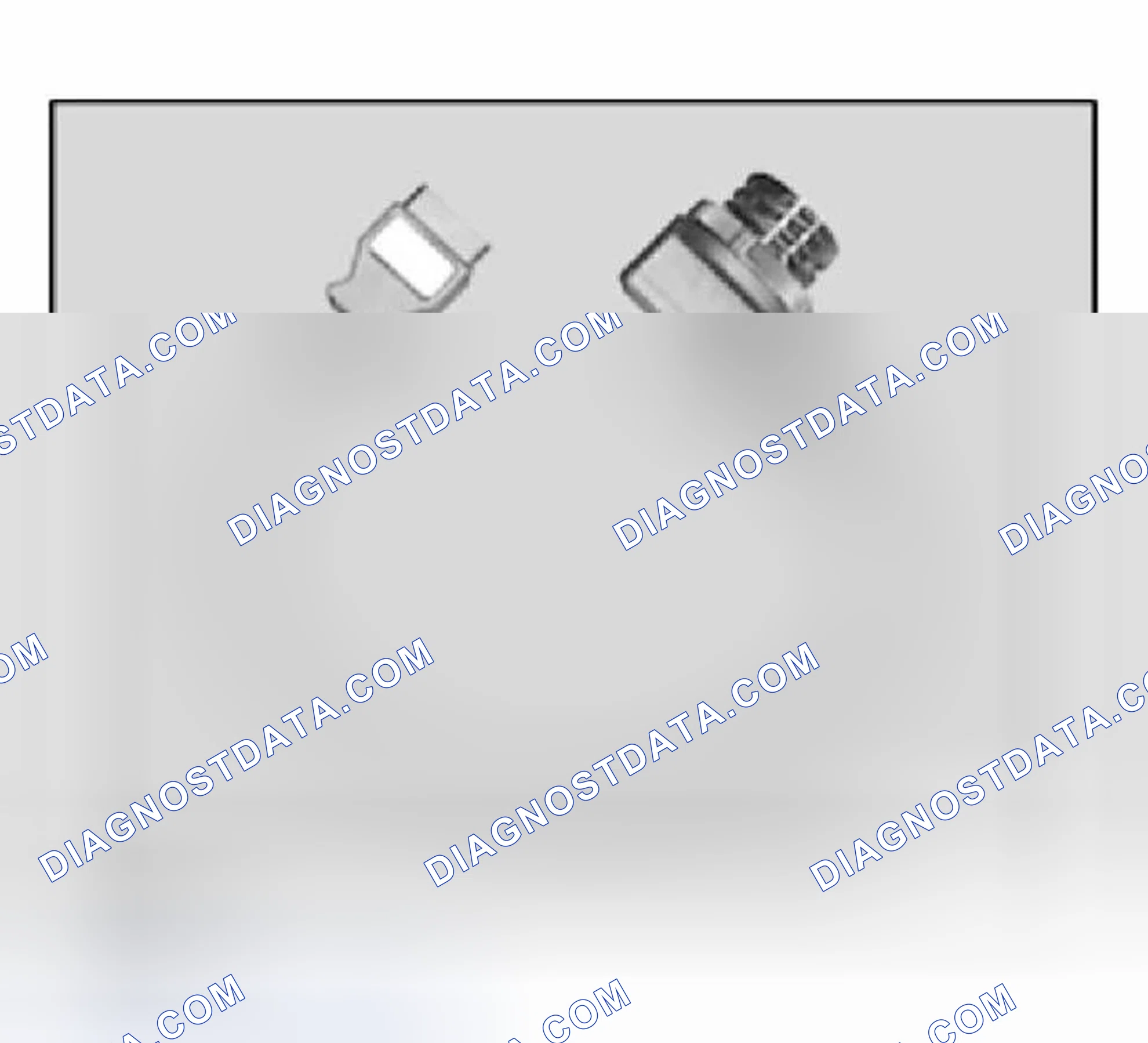 Scheme 197: 61 4 300 Adapter lead for OBD socket