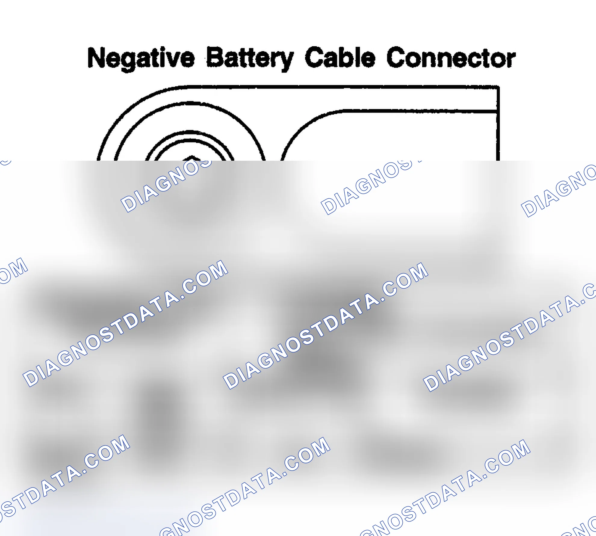Scheme 124: NEGATIVE BATTERY CABLE