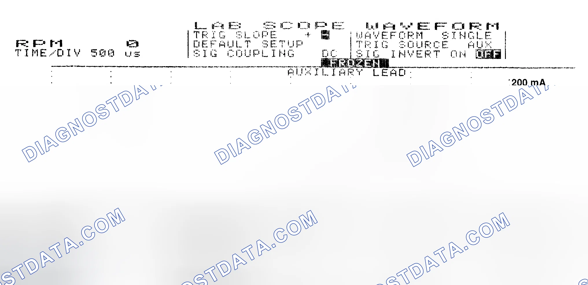 Scheme 17: Single Injector w/Normal Current Flow - Current Pattern