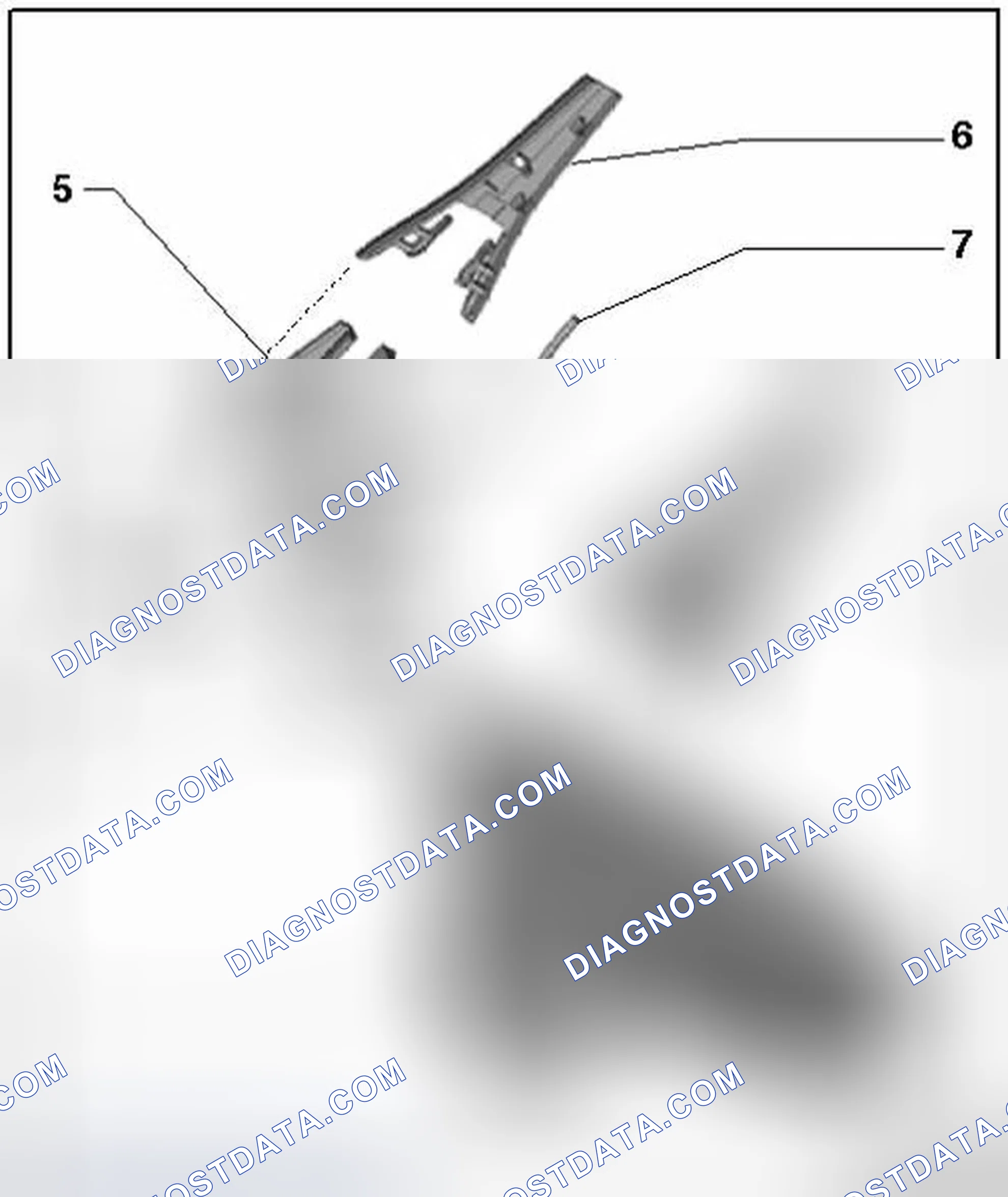 Scheme 463: INTERIOR REARVIEW MIRROR ASSEMBLY OVERVIEW
