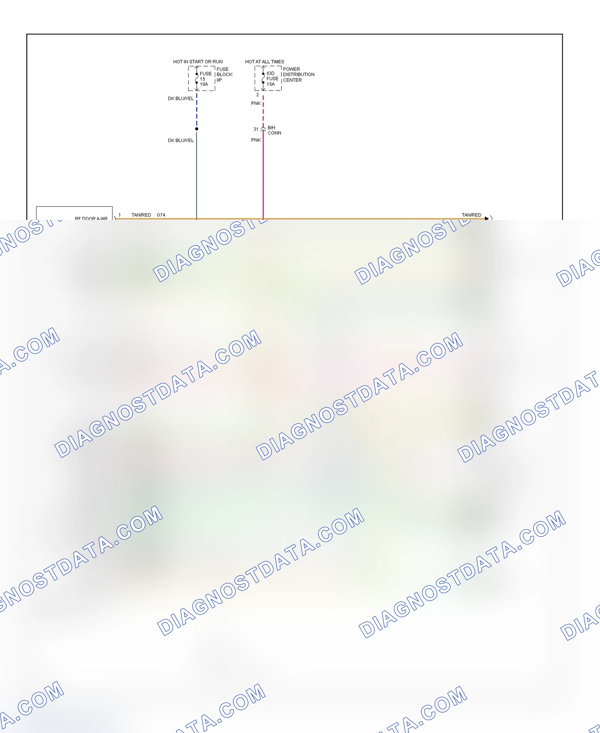 Scheme 50: Wiring Diagram (Caravan, Town & Country, & Voyager - BCM)