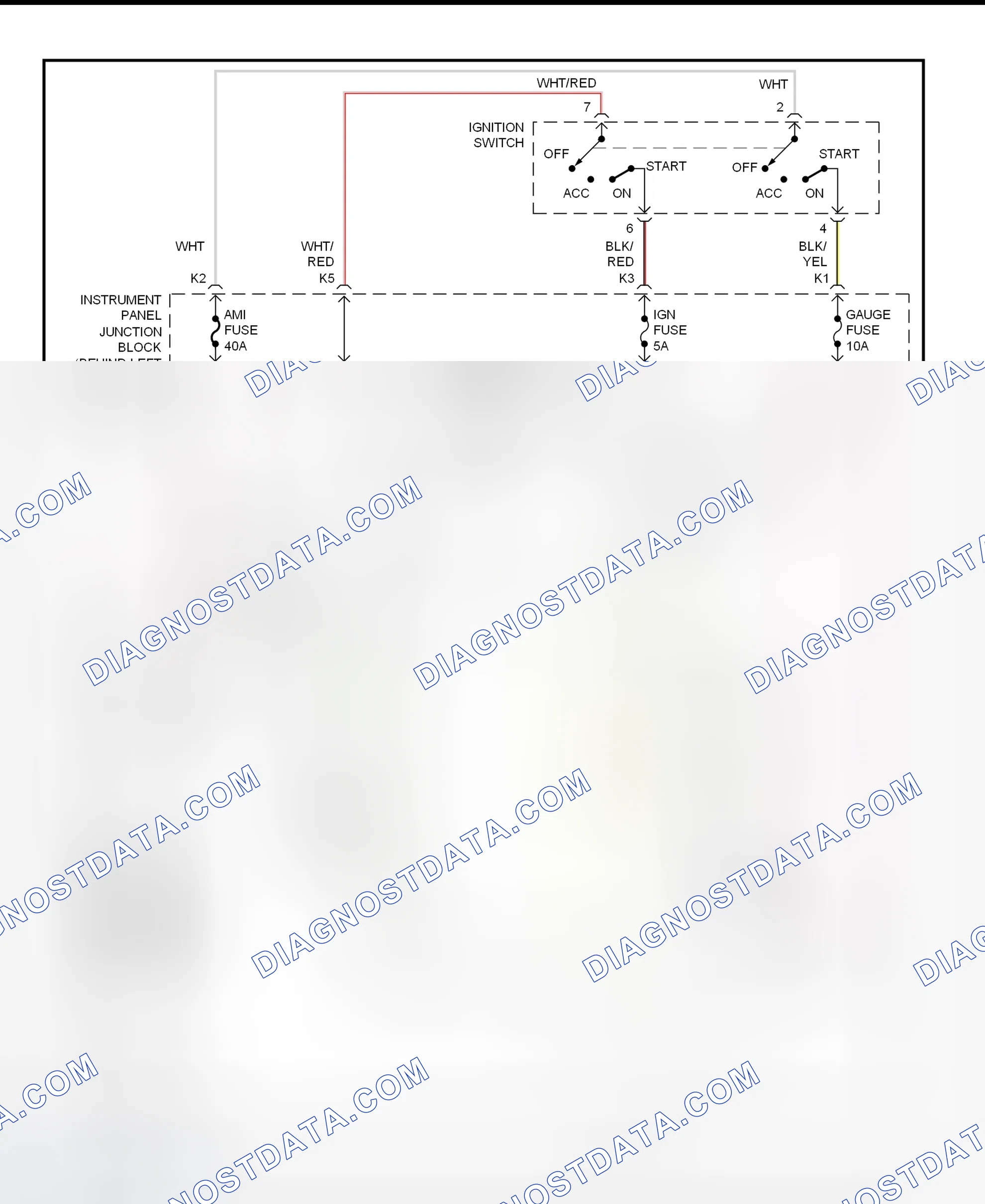 Scheme 12: Charging System Wiring Diagram (ES300)
