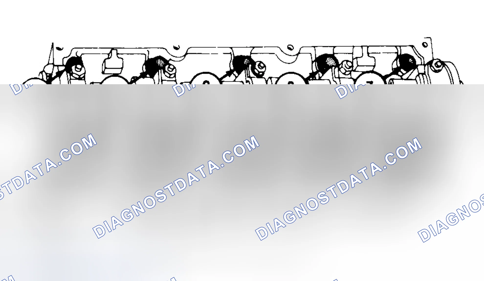 Scheme 7: Typical Cylinder Head Tightening or Loosening Sequence