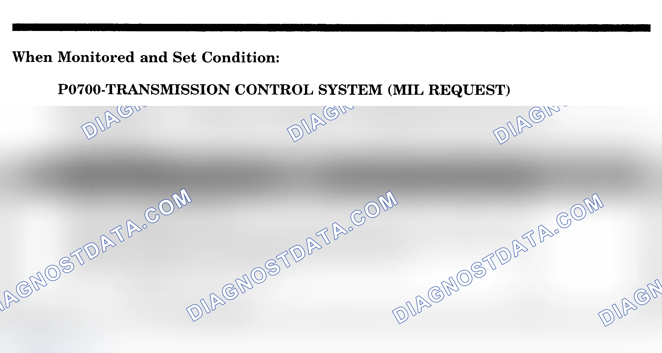 Scheme 651: DTC P0700: TRANSMISSION CONTROL SYSTEM (MIL REQUEST)