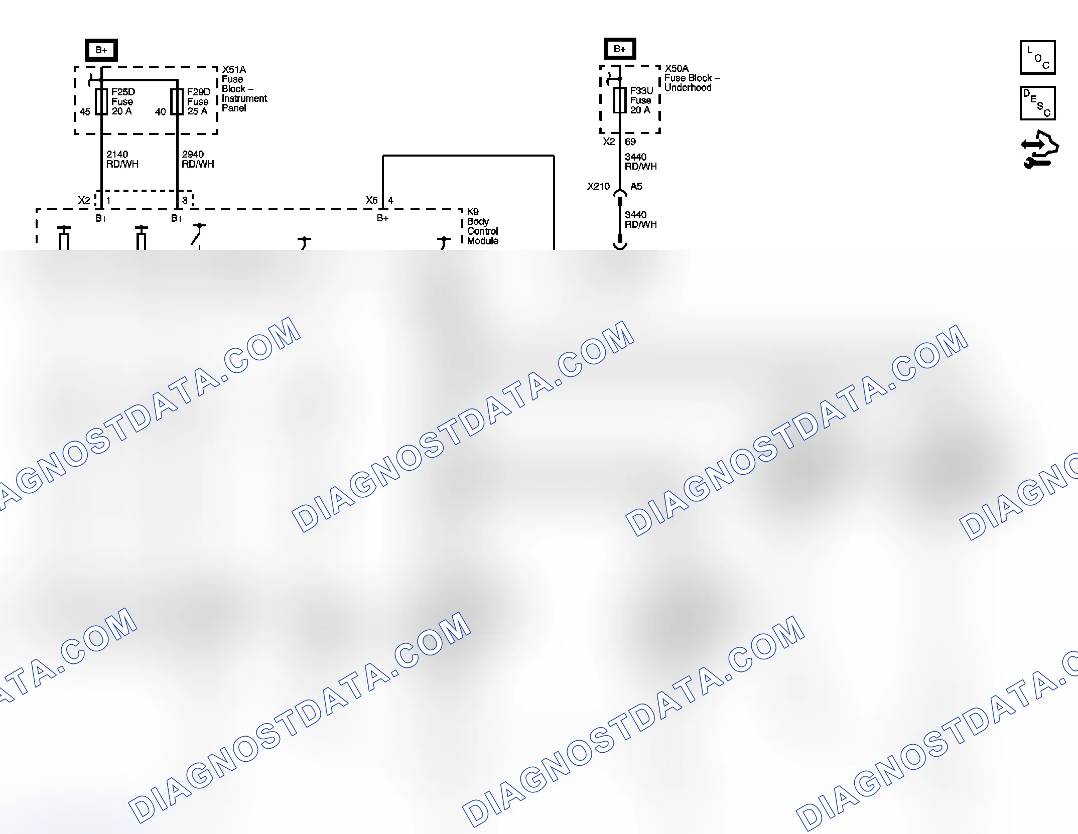 Scheme 9: Interior Lights Wiring Schematic