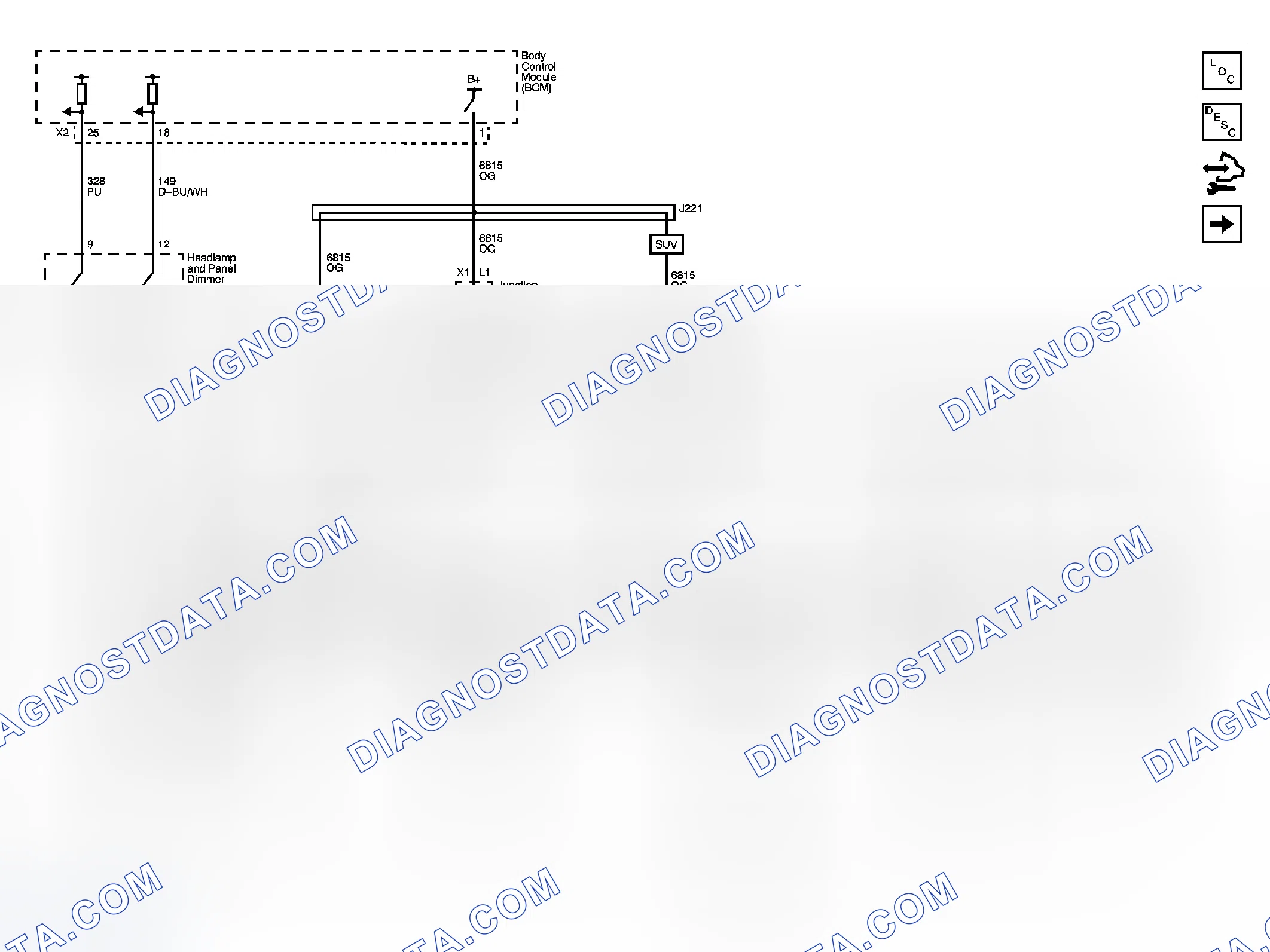 Scheme 11: Interior Lights Schematics