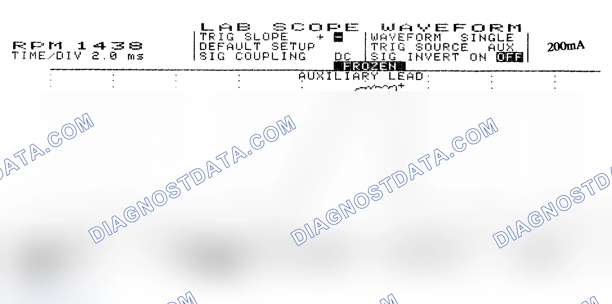 Scheme 15: Single Injector w/Normal Current Flow - Current Pattern