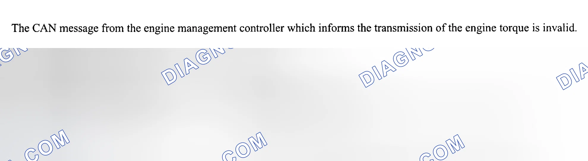 Scheme 12: FAULT CODE 34: CAN MESSAGE MD-IND INVALID (FFH)/CAN MESSAGE: ENGINE TORQUE INVALID