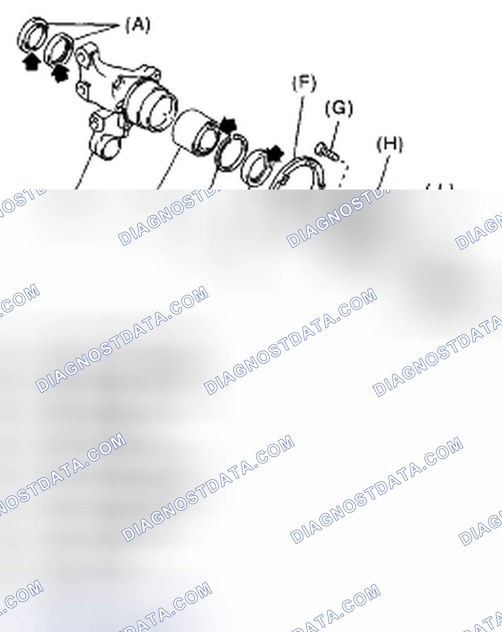 Scheme 97: Identifying Inner Oil Seal, Snap Ring, Bearing, Tone Wheel And Hub Bolt