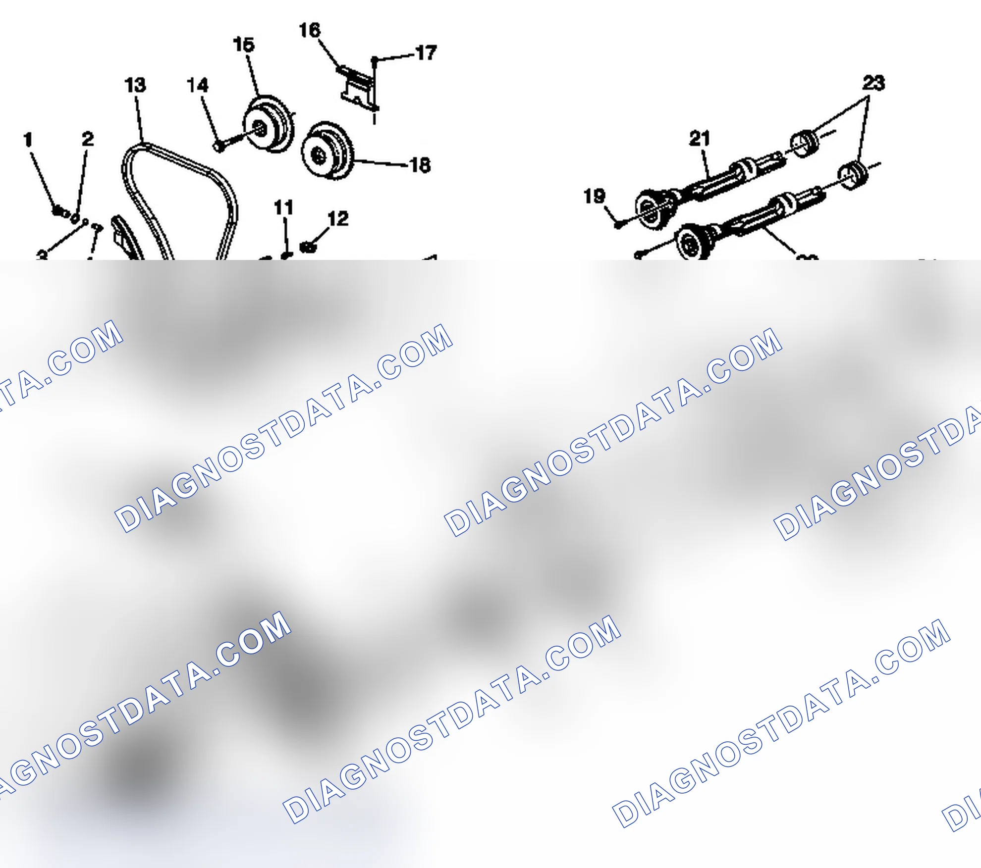 Scheme 21: Timing Chain and Components