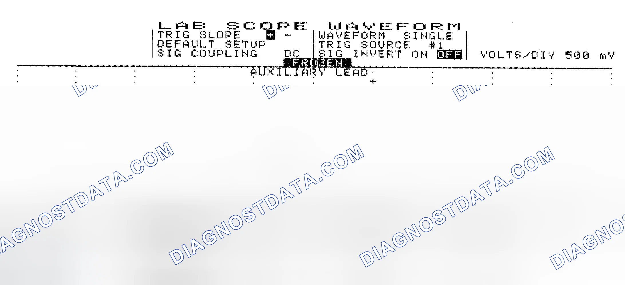 Scheme 9: Single Injector w/Normal Current Flow - Current Pattern