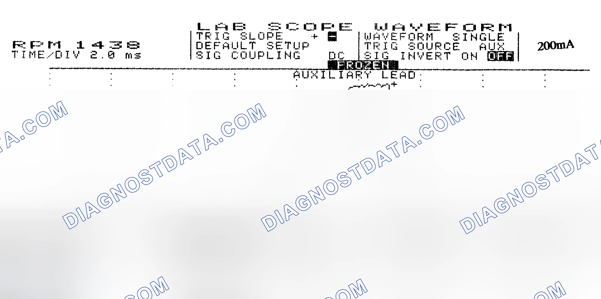 Scheme 15: Single Injector w/Normal Current Flow - Current Pattern