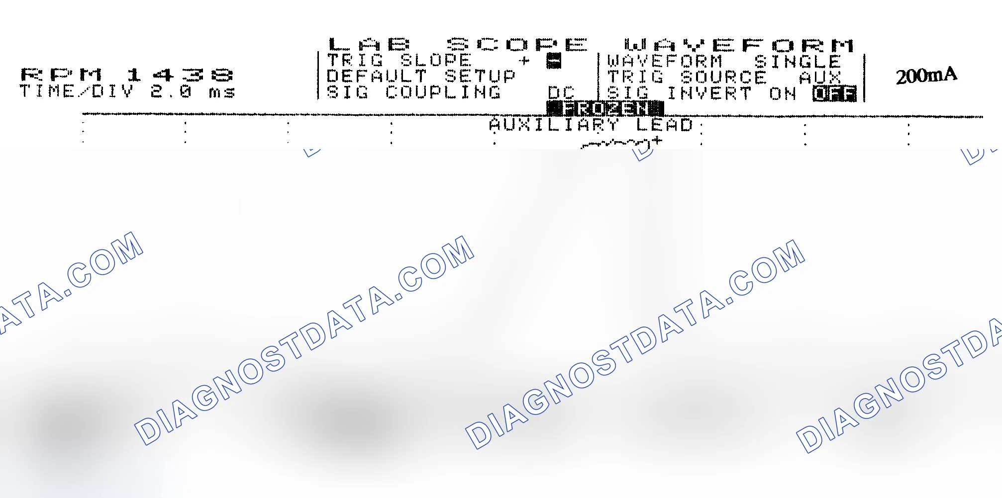 Scheme 15: Single Injector w/Normal Current Flow - Current Pattern