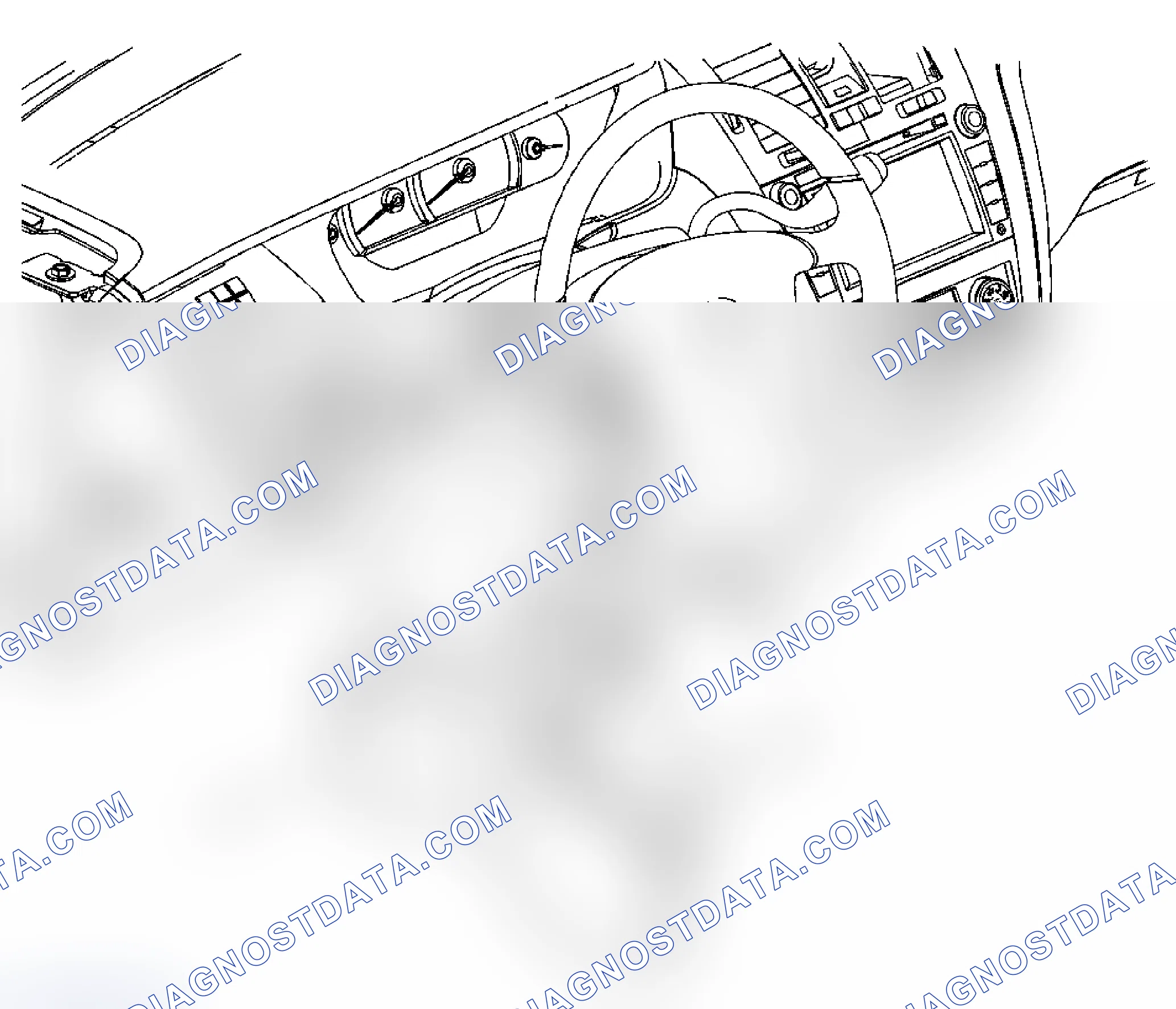 Scheme 34: Instrument Panel Lower Extension Replacement - Left Side