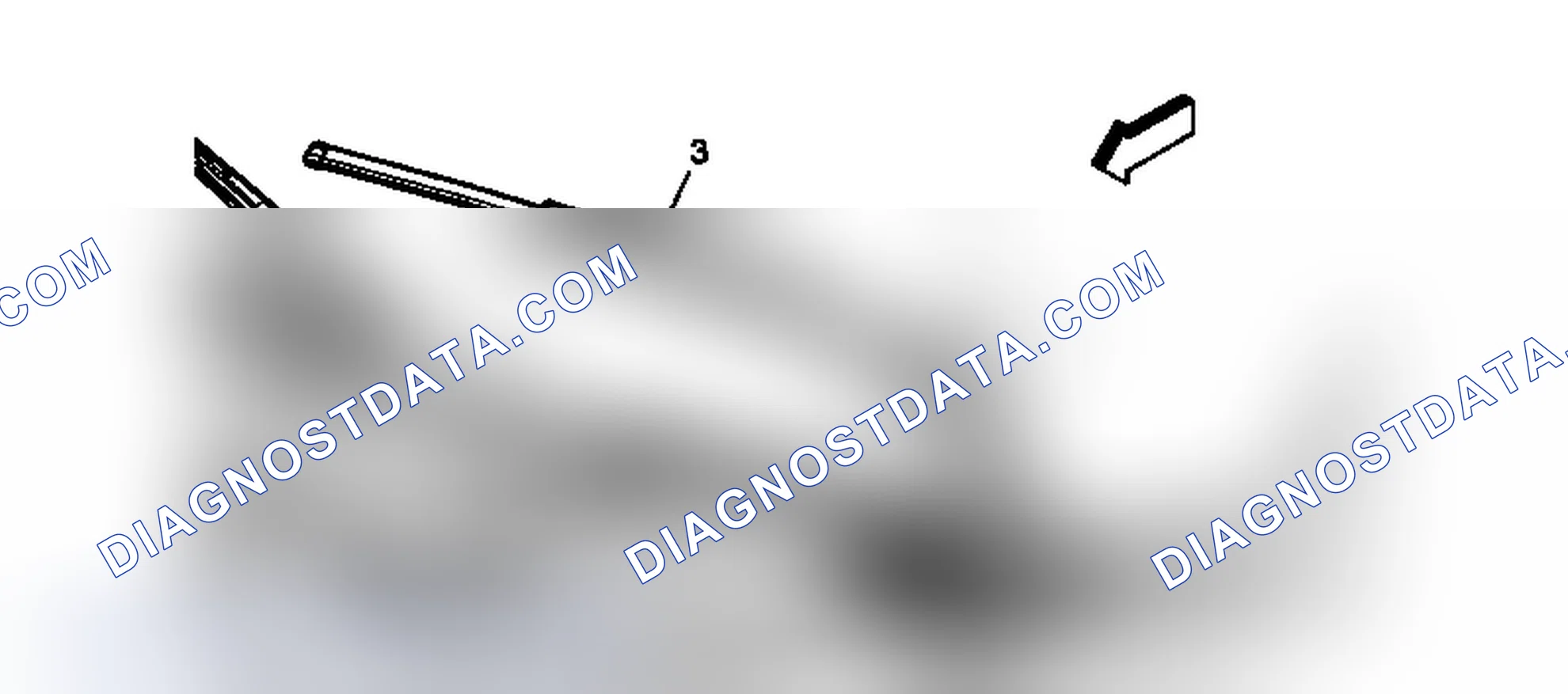 Scheme 18: Windshield Wiper Arm Replacement (Traverse)