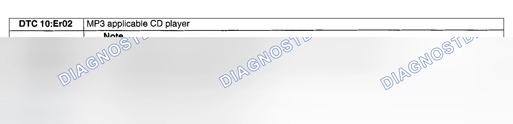 Scheme 47: DTC 10:ER02 MP3 APPLICABLE CD PLAYER