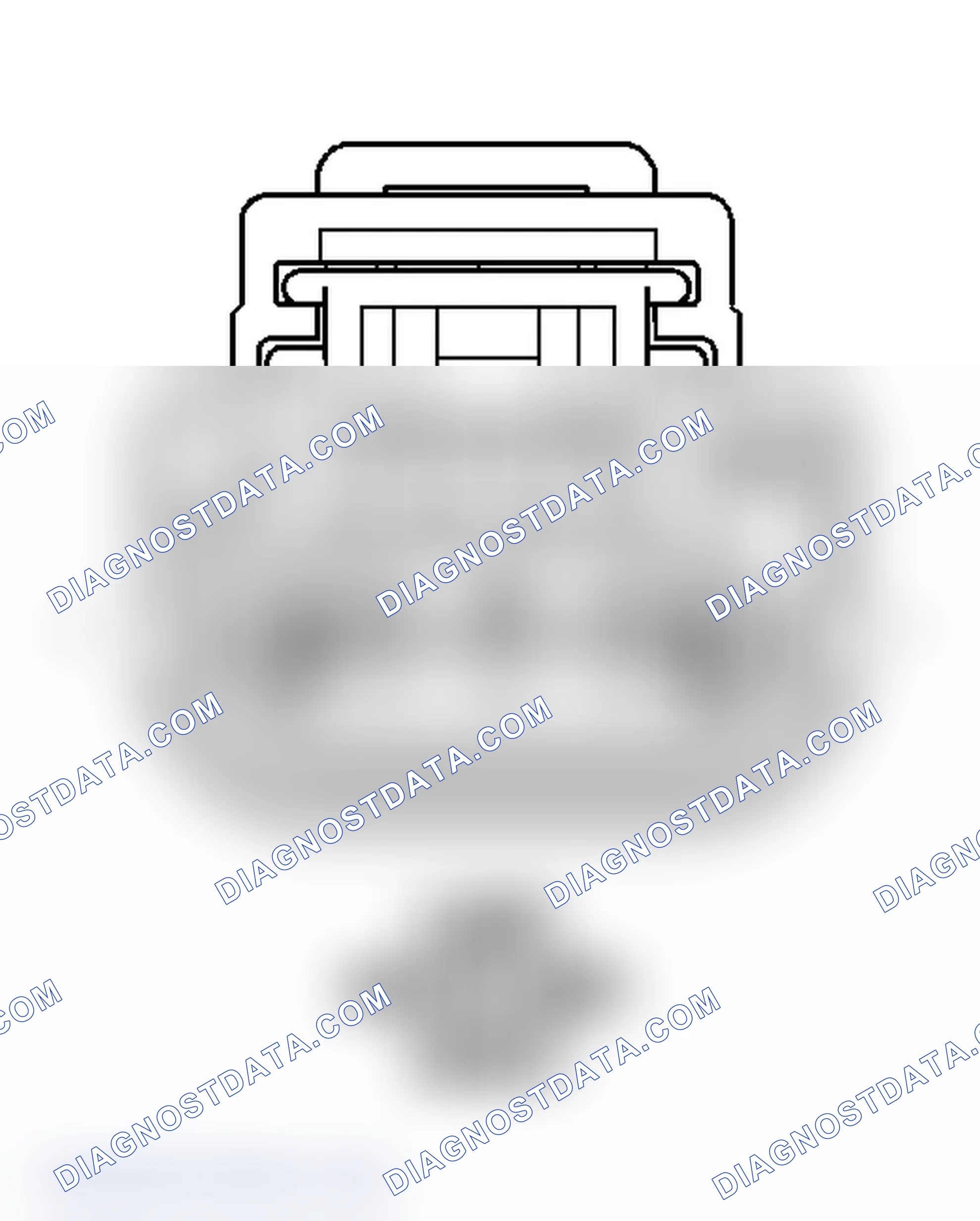 Scheme 28: Right Headlamp Lamp Connector End View