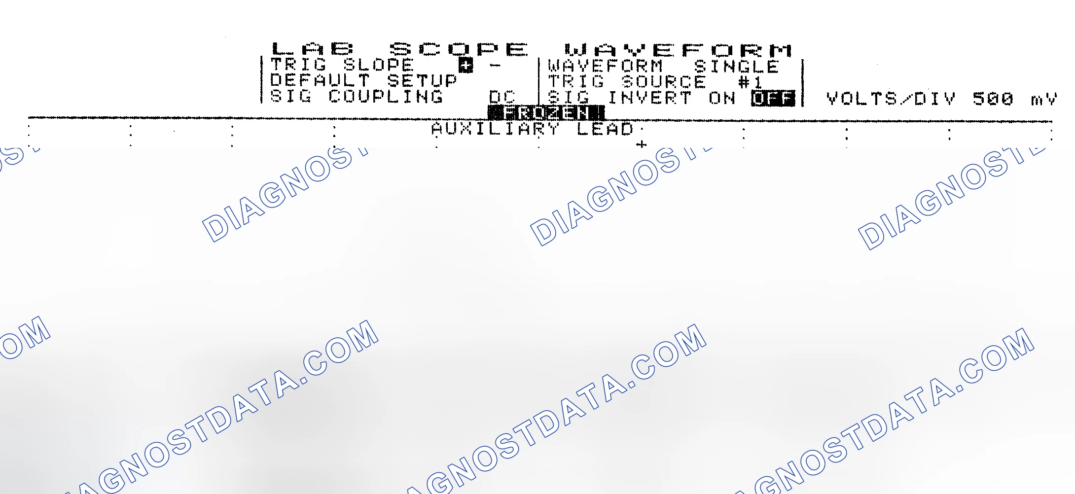 Scheme 10: Single Injector w/Excessive Current Flow - Current Pattern