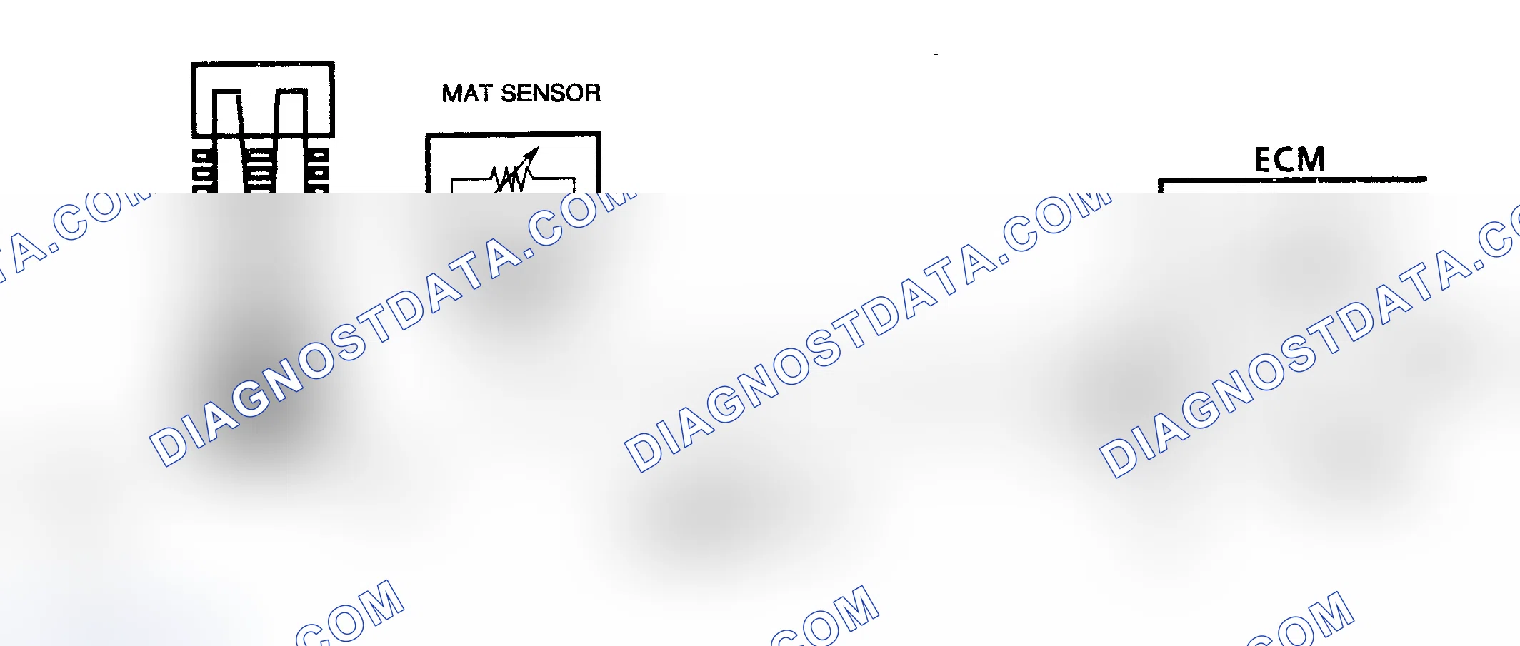 Scheme 15: Code 23 Schematic (4.3L) Intake Air Temperature Low