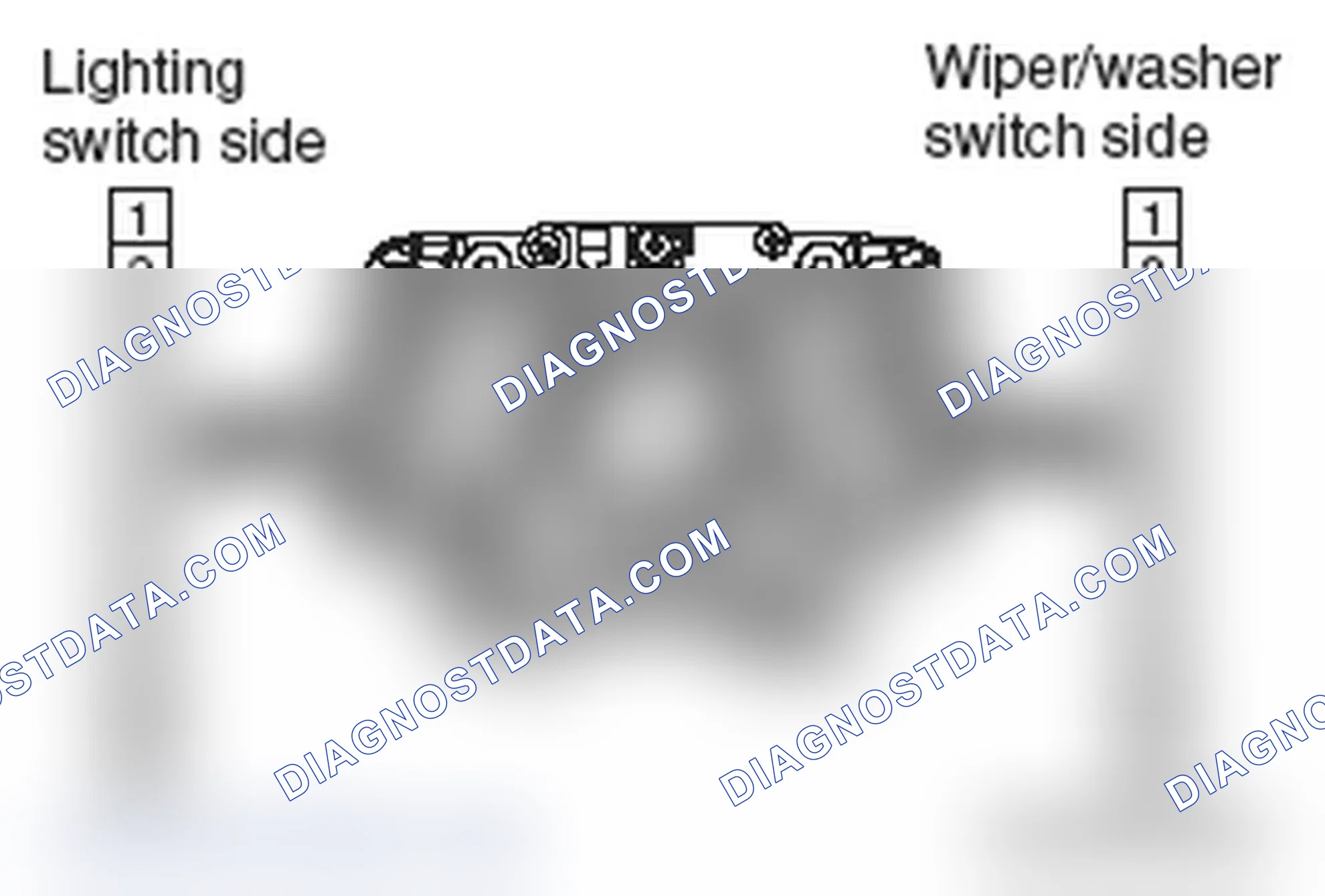 Scheme 12: COLUMN SWITCH (SWITCH BODY PART) CONTINUITY CHECK