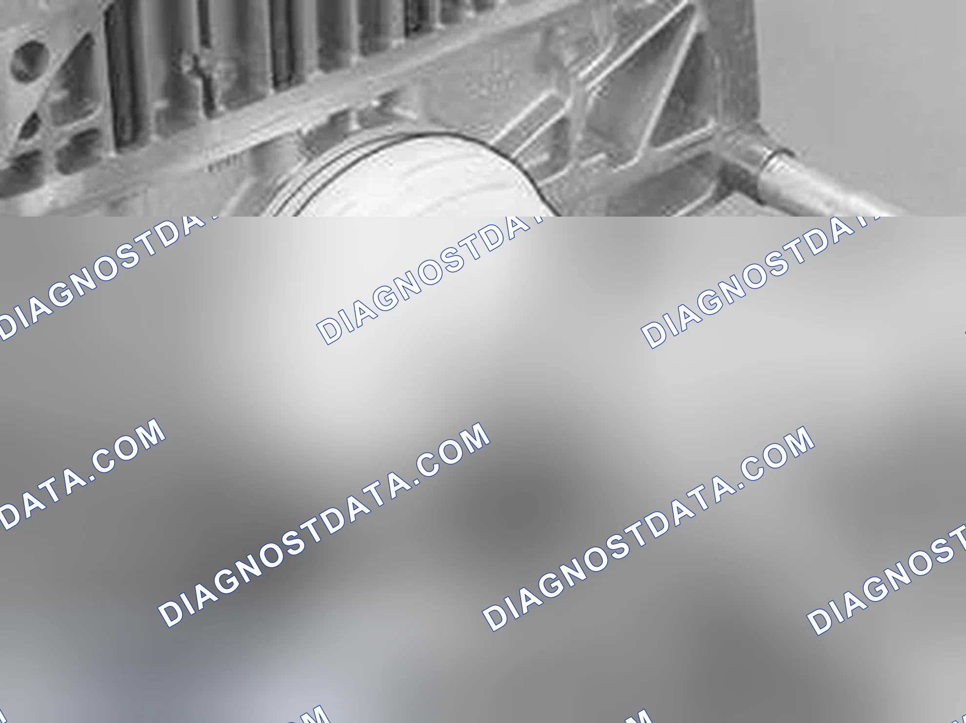 Scheme 417: Installing the rear crankshaft seal