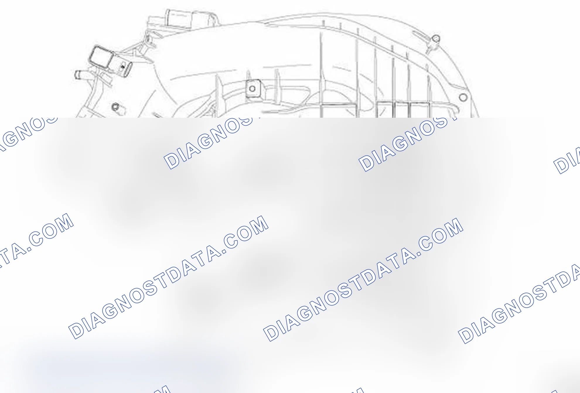 Scheme 60: UPPER INTAKE MANIFOLD