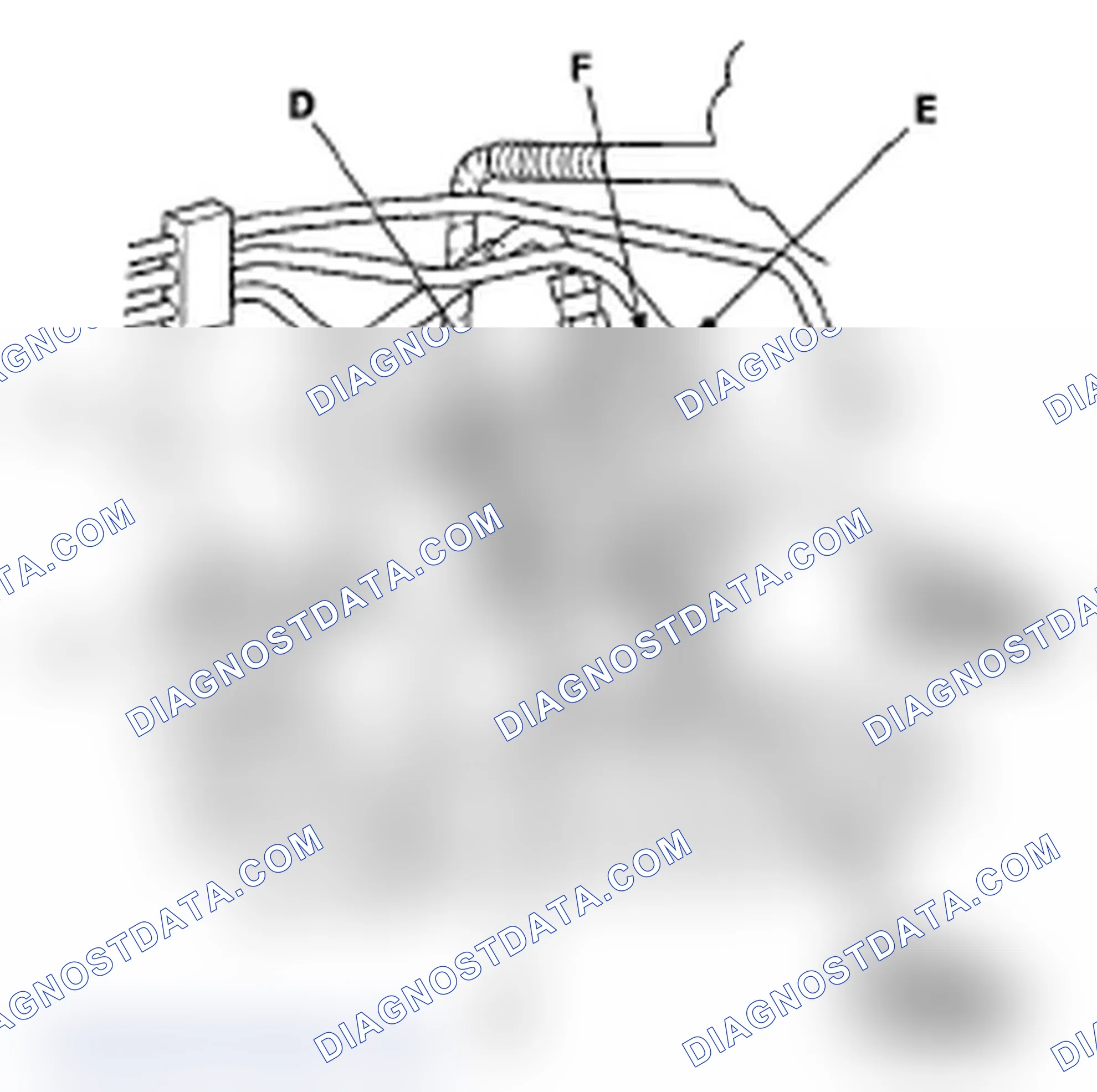 Scheme 132: Brake Fluid Pressure Sensor Replacement