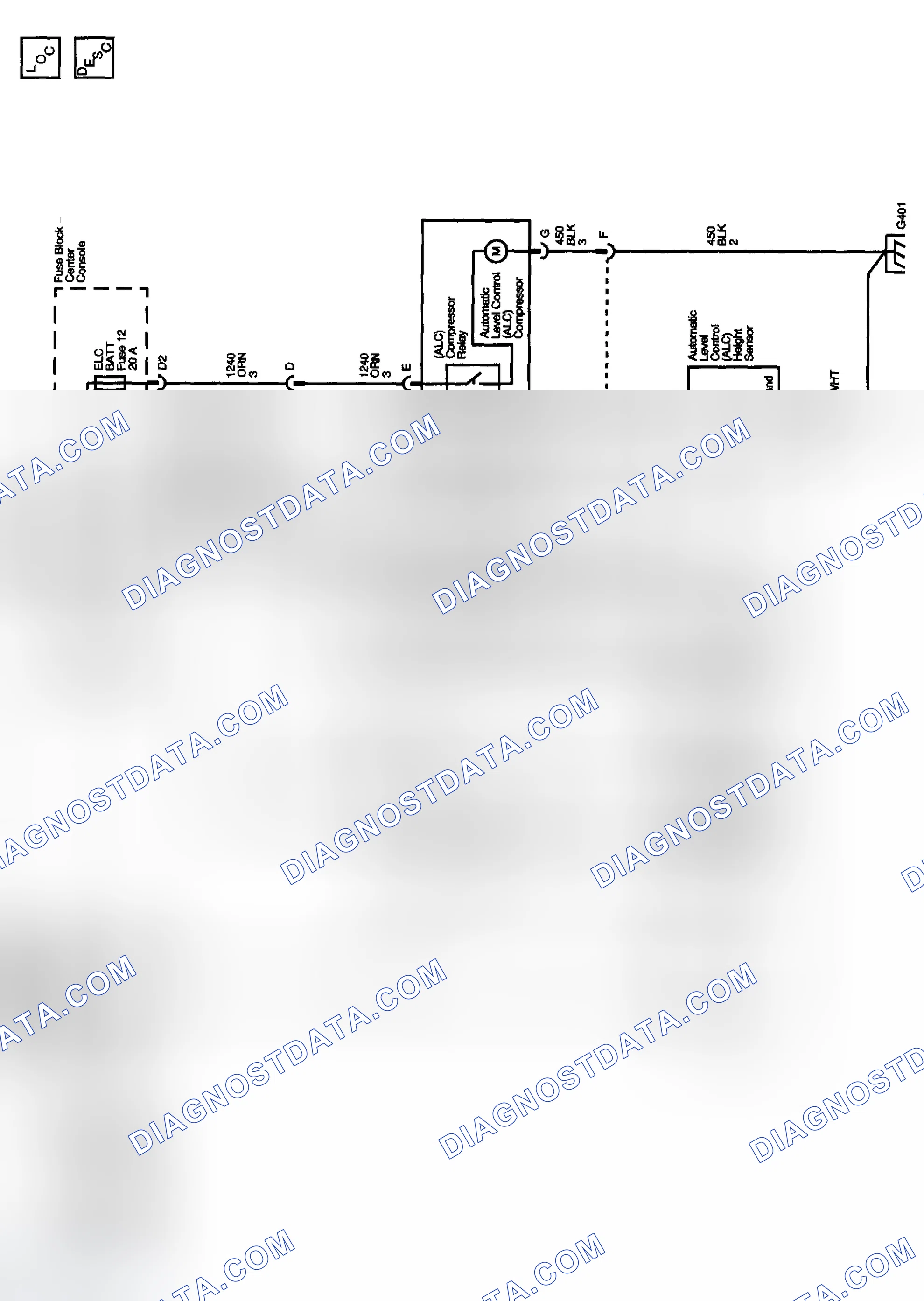 Scheme 1: Automatic Level Control Suspension Schematics