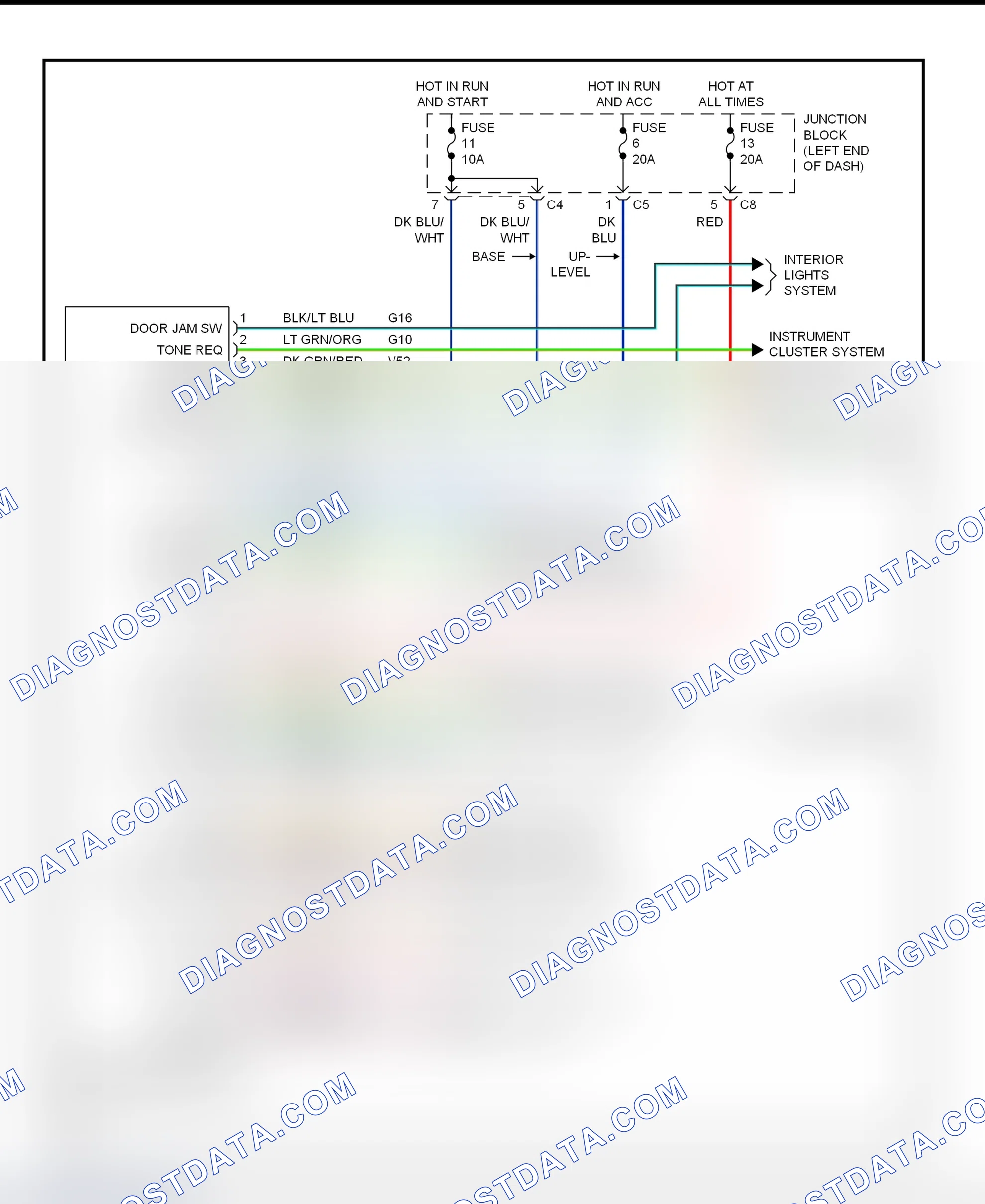 Scheme 78: BCM Wiring Diagram (Dakota)