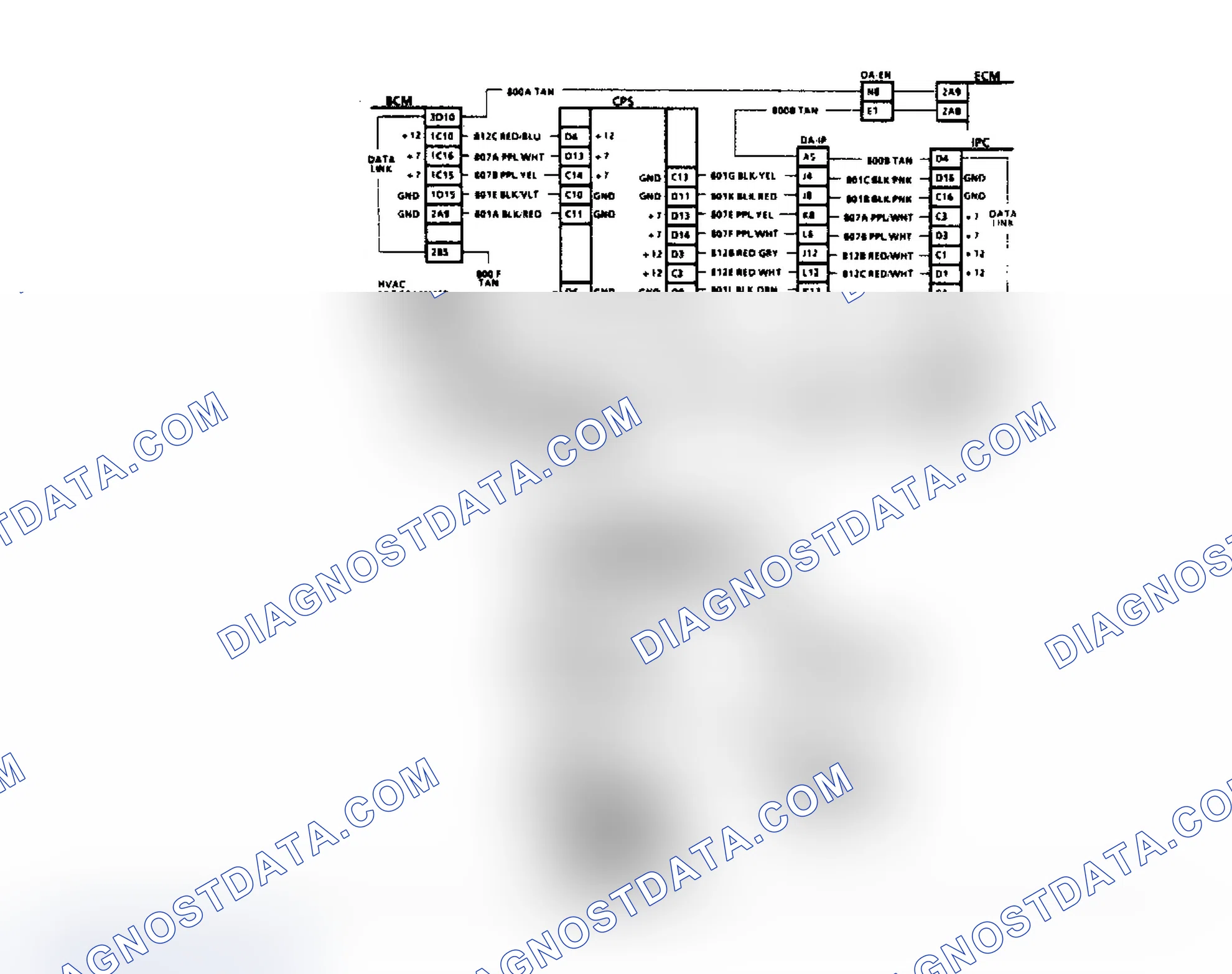 Scheme 19: Code B334, Loss of ECM Serial Data