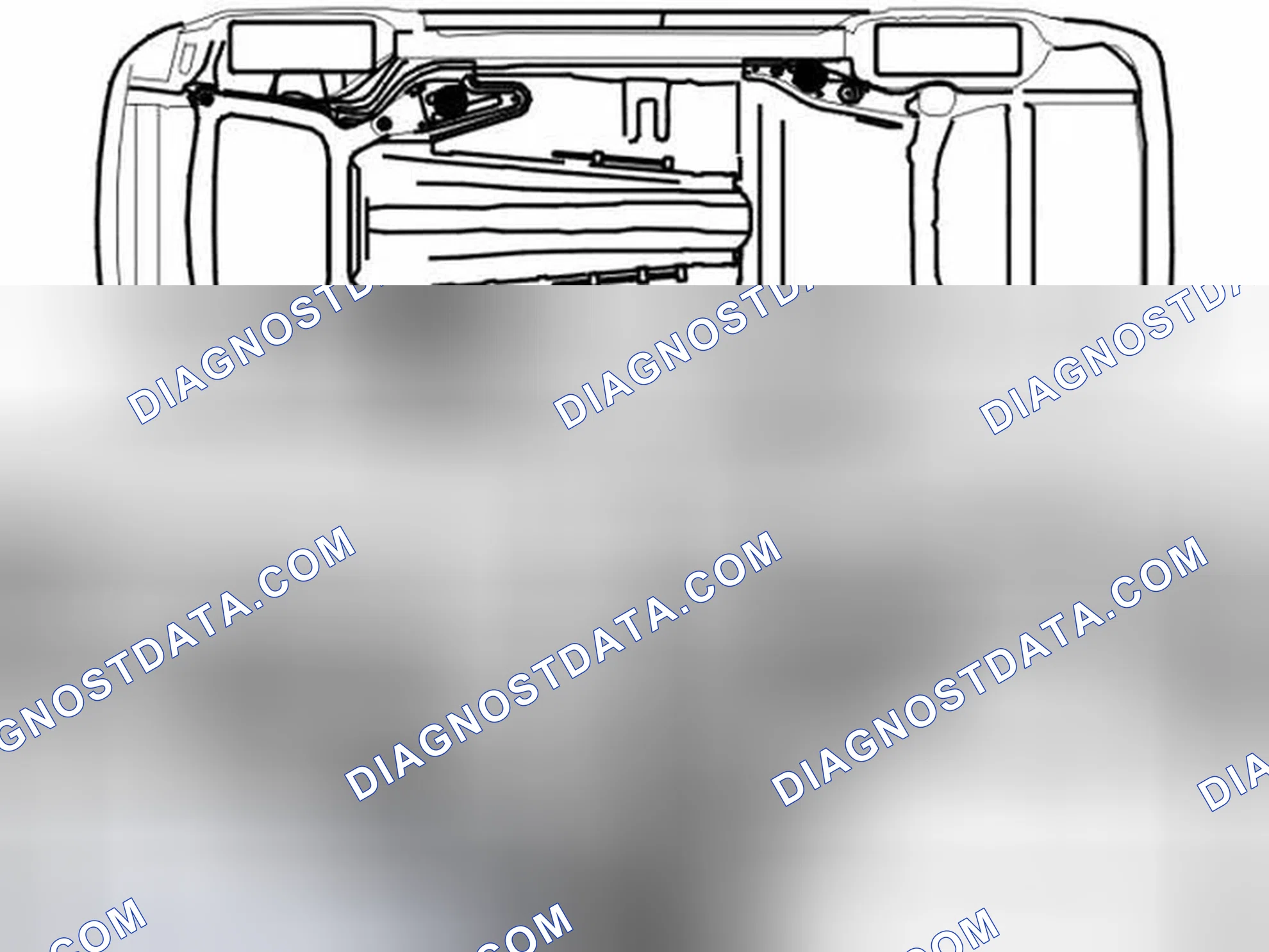 Scheme 340: Jacking points for lifting the vehicle, alternative B