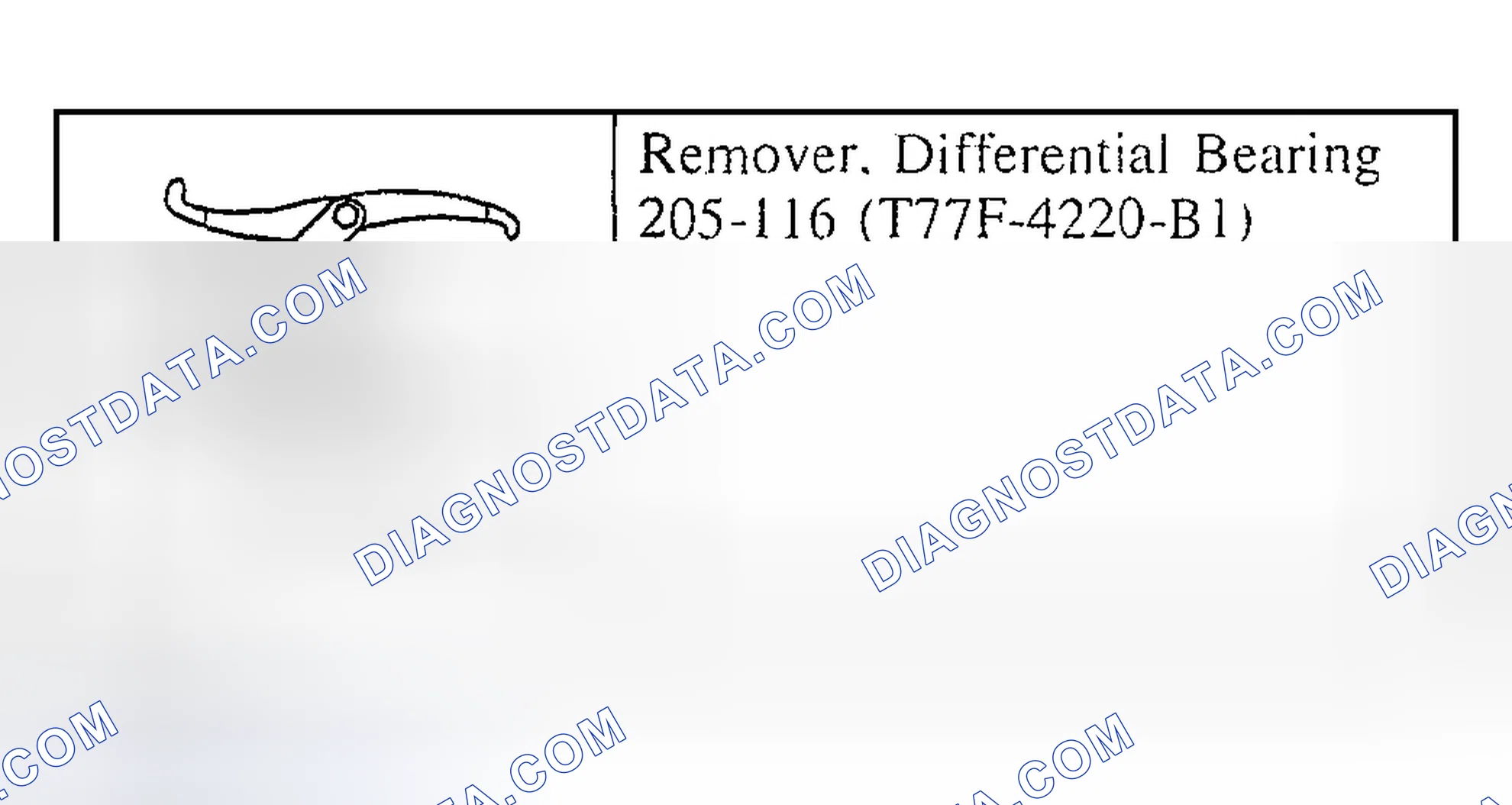 Scheme 29: Special Tool(s)