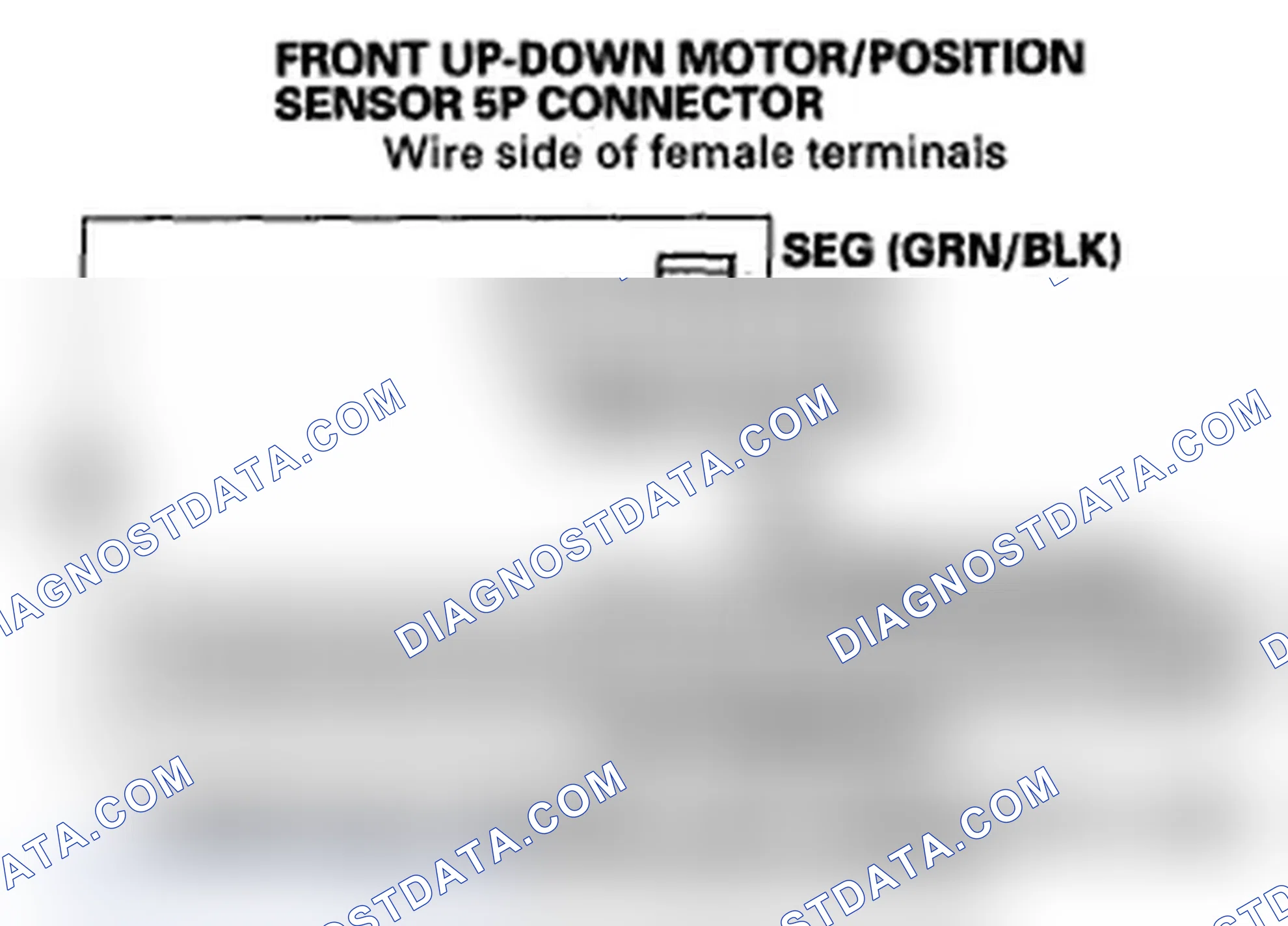 Scheme 20: DTC B1826: Power Seat Front Up-down Motor Pulse Error