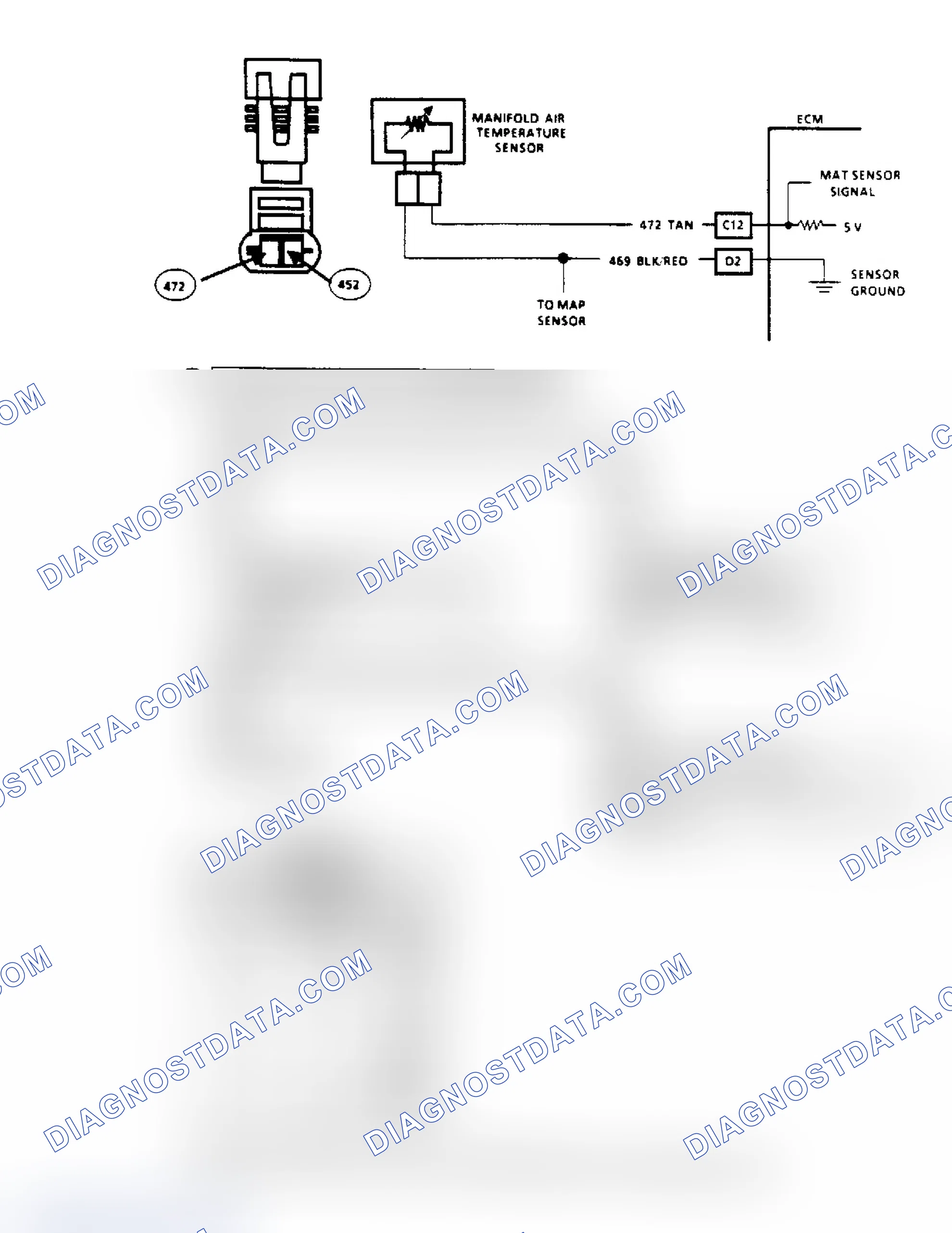 Scheme 62: Code 25: MAT Sensor Temp High (2.5L)
