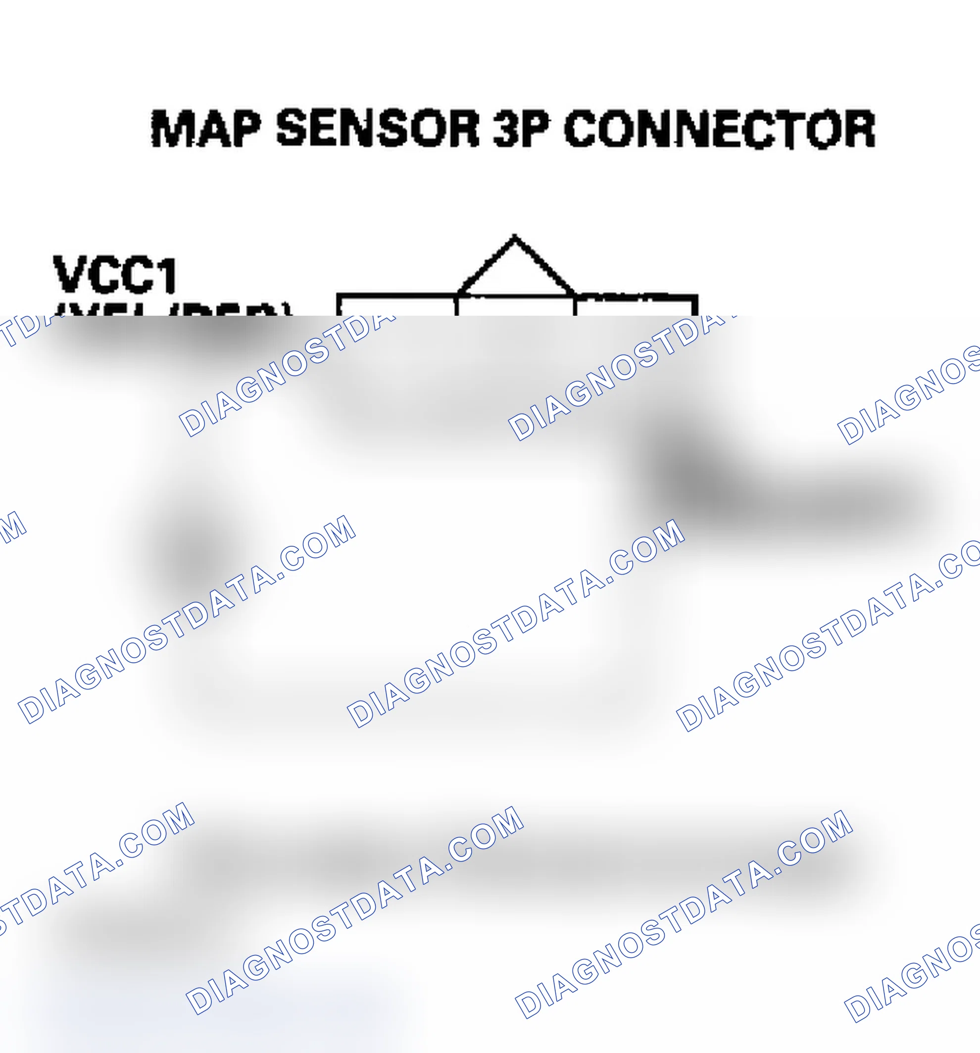 Scheme 7: DTC P0107: MAP Sensor Circuit Low Voltage (2002-2004 models)