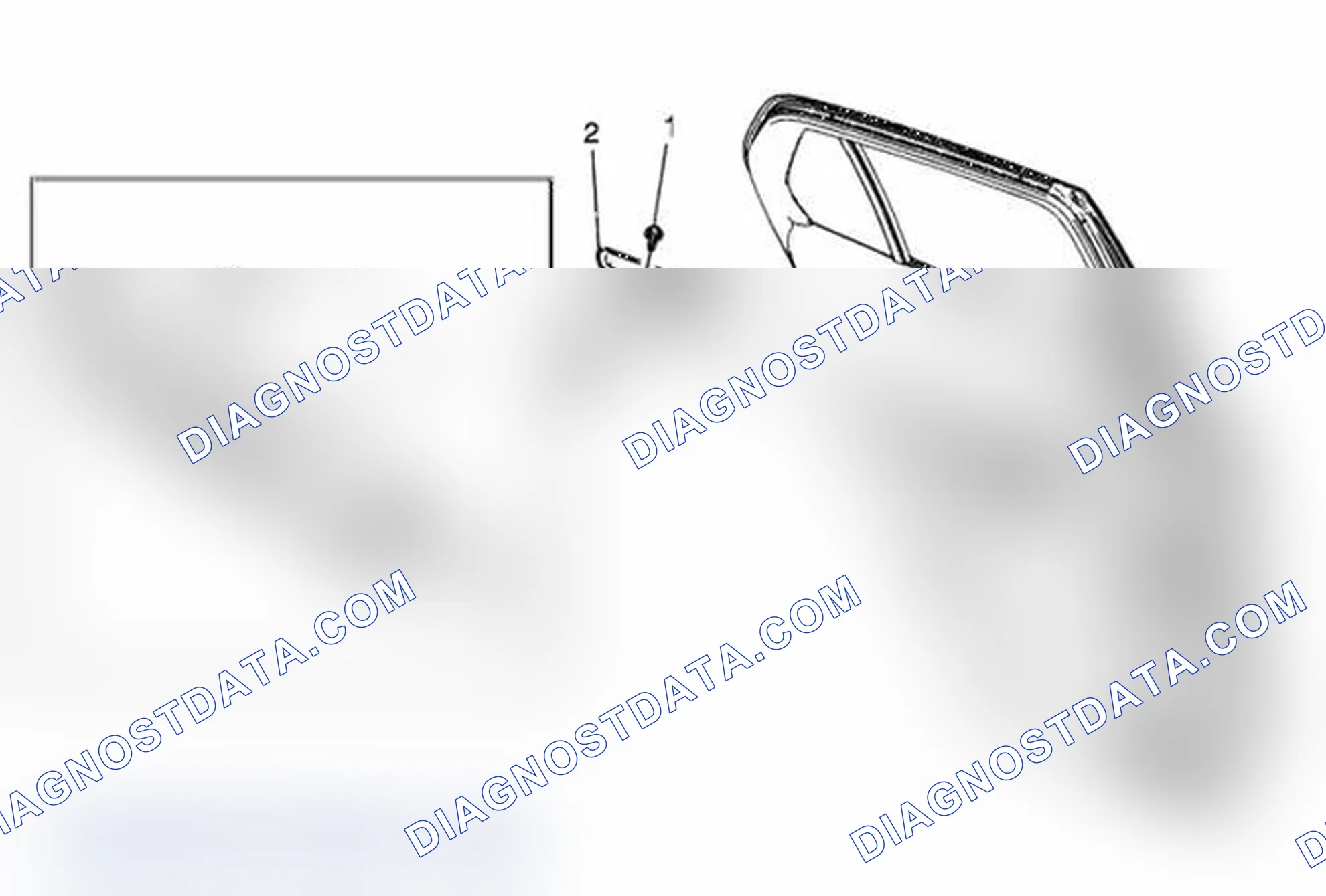 Scheme 48: Rear Side Door Accessory Switch Mount Plate Replacement (Trax)
