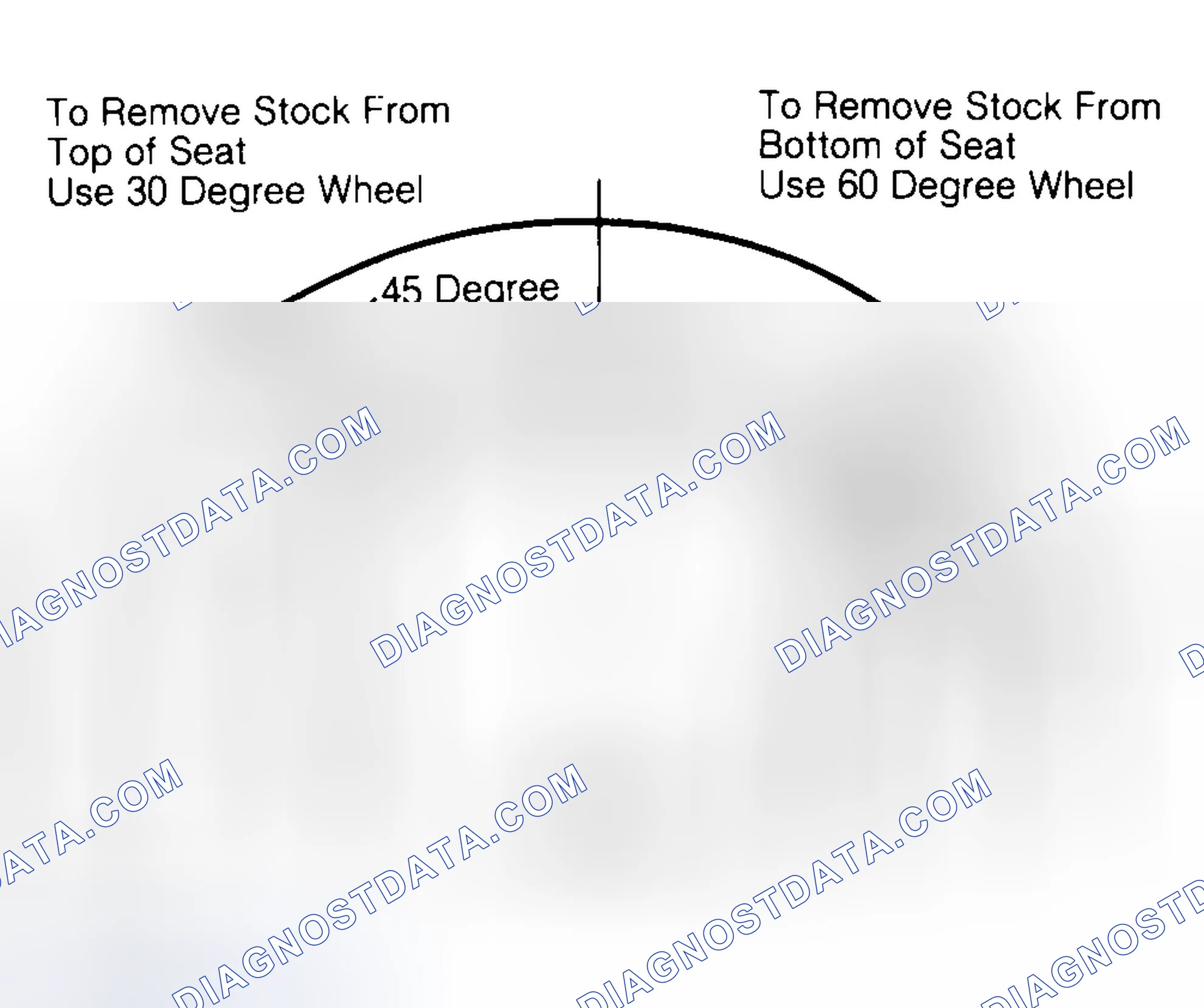 Scheme 19: Adjusting Valve Seat Width
